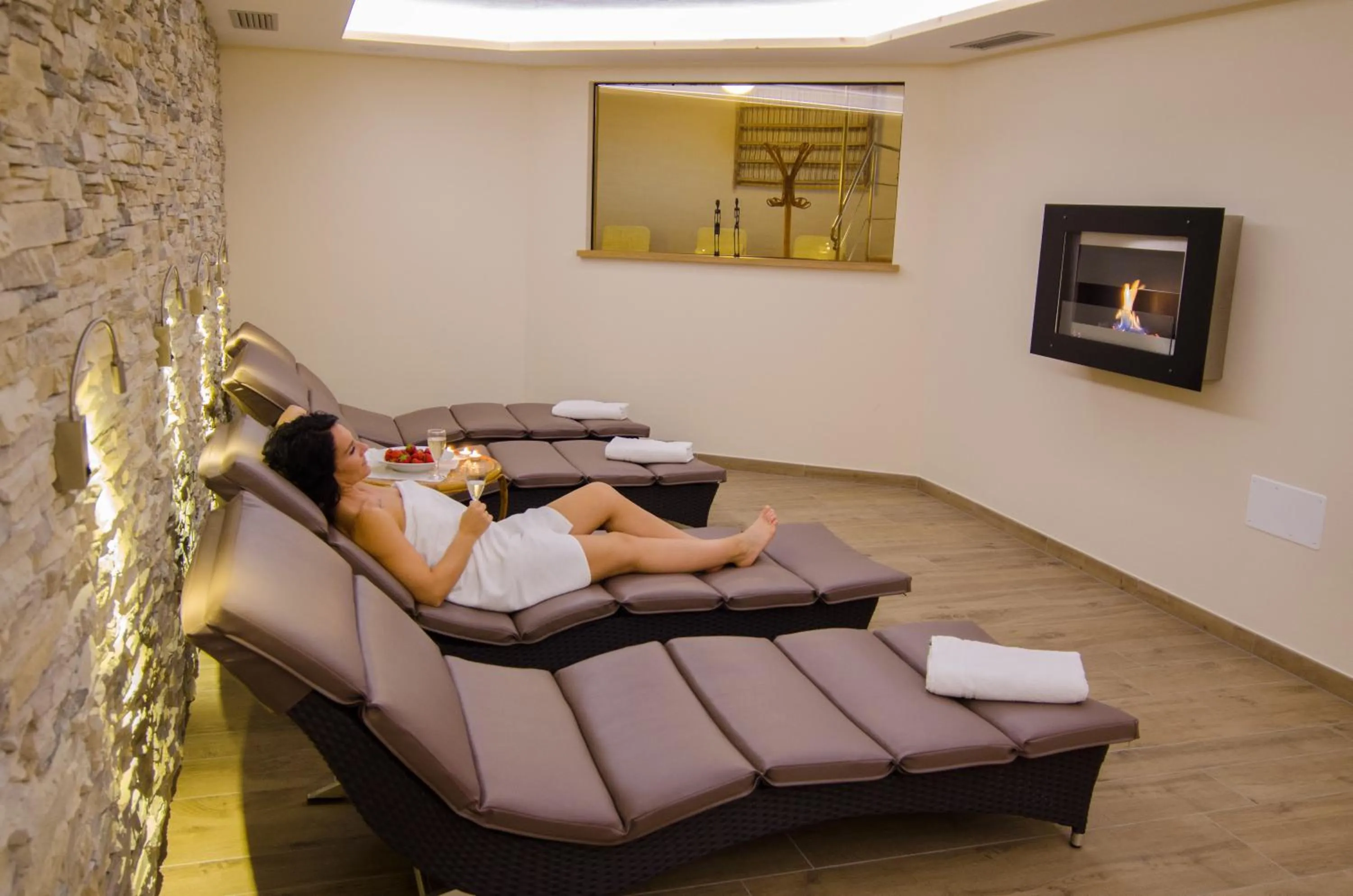 Spa and wellness centre/facilities in Hotel Eichenhof
