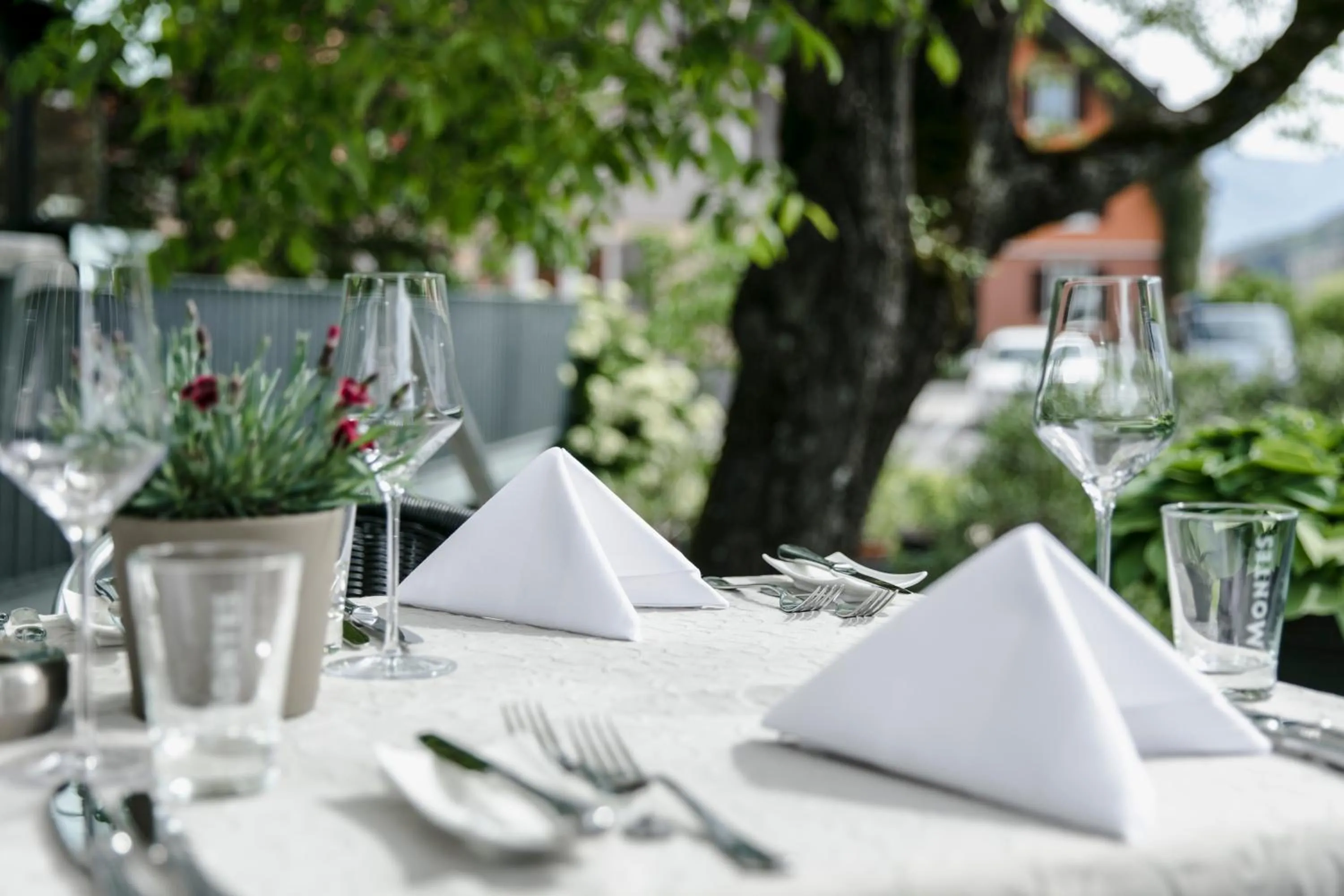 Balcony/Terrace in Montfort - das Hotel