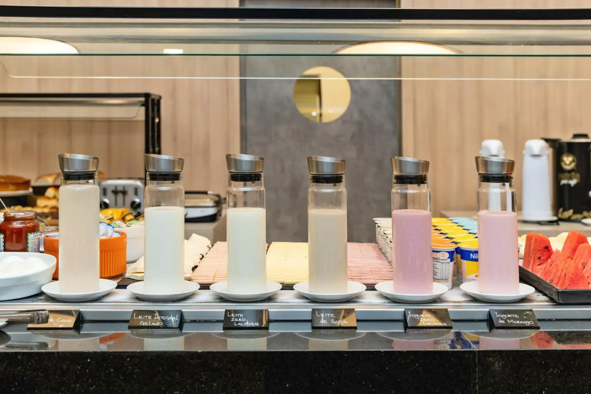 Buffet breakfast in Staybridge Suites São Paulo by IHG Buffet breakfast in Staybridge Suites São Paulo by IHG