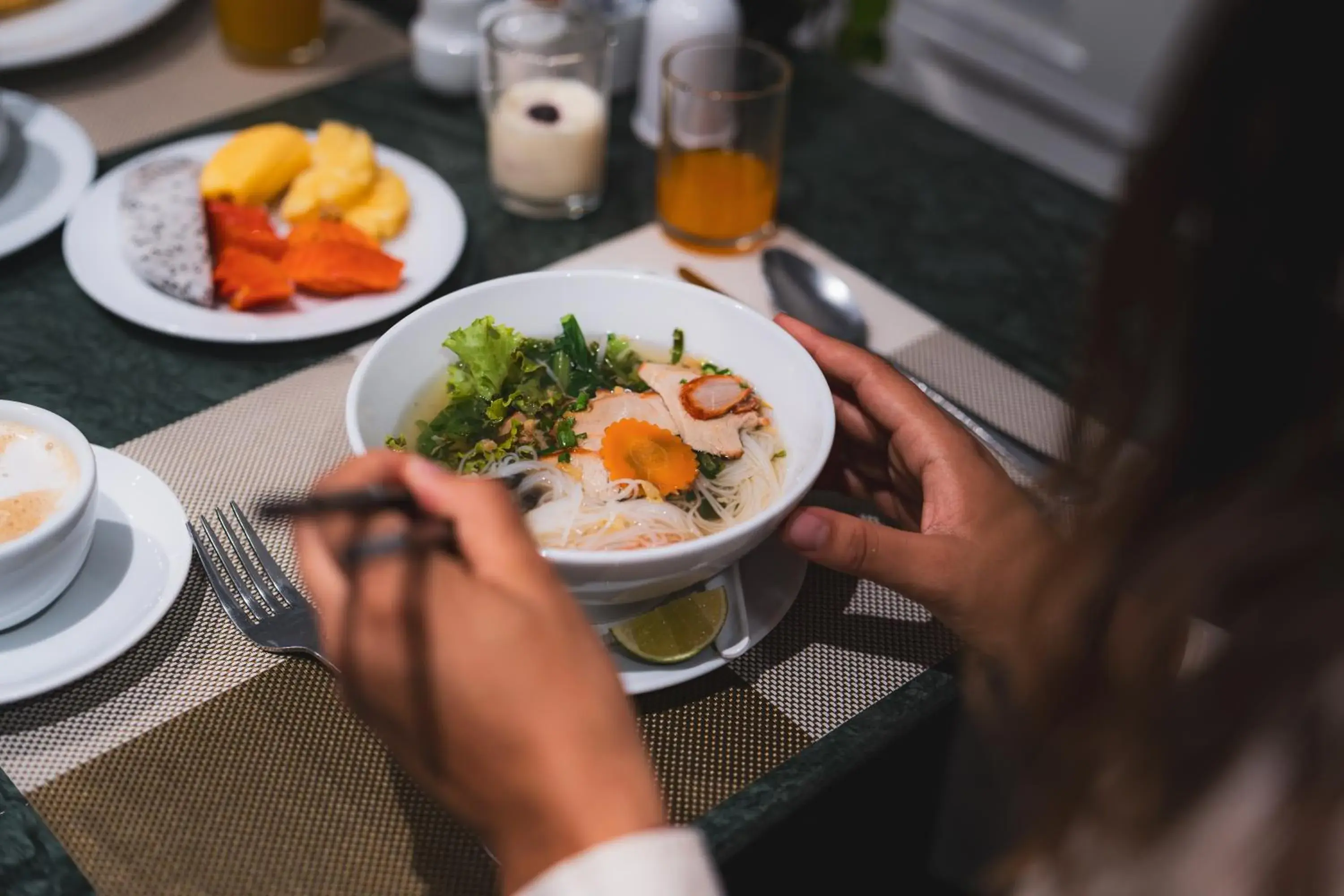 Breakfast in Baitong Hotel & Resort Phnom Penh Breakfast in Baitong Hotel & Resort Phnom Penh