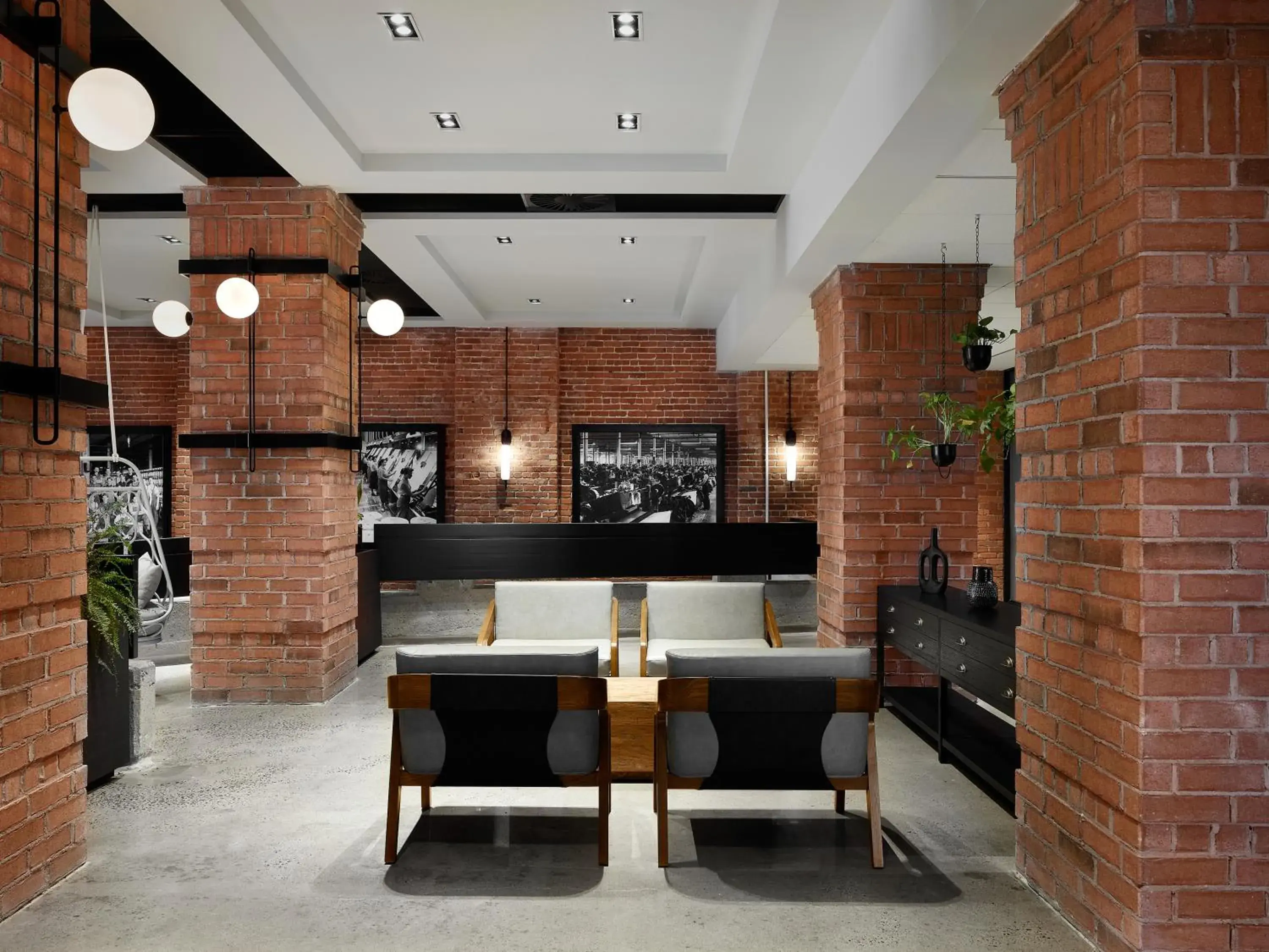 Lobby or reception in Hôtel MOCO Valleyfield Lobby or reception in Hôtel MOCO Valleyfield