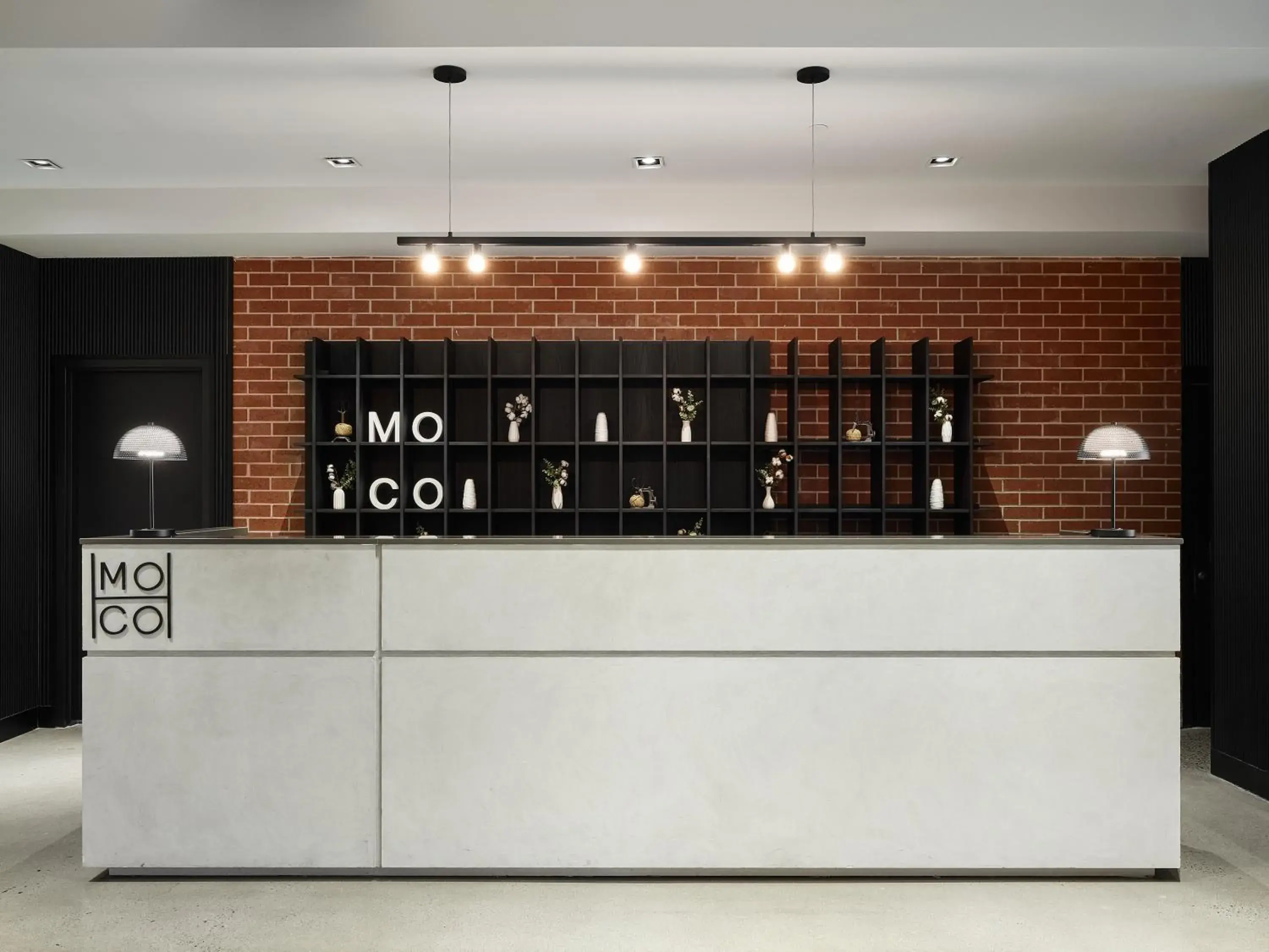 Lobby or reception in Hôtel MOCO Valleyfield Lobby or reception in Hôtel MOCO Valleyfield