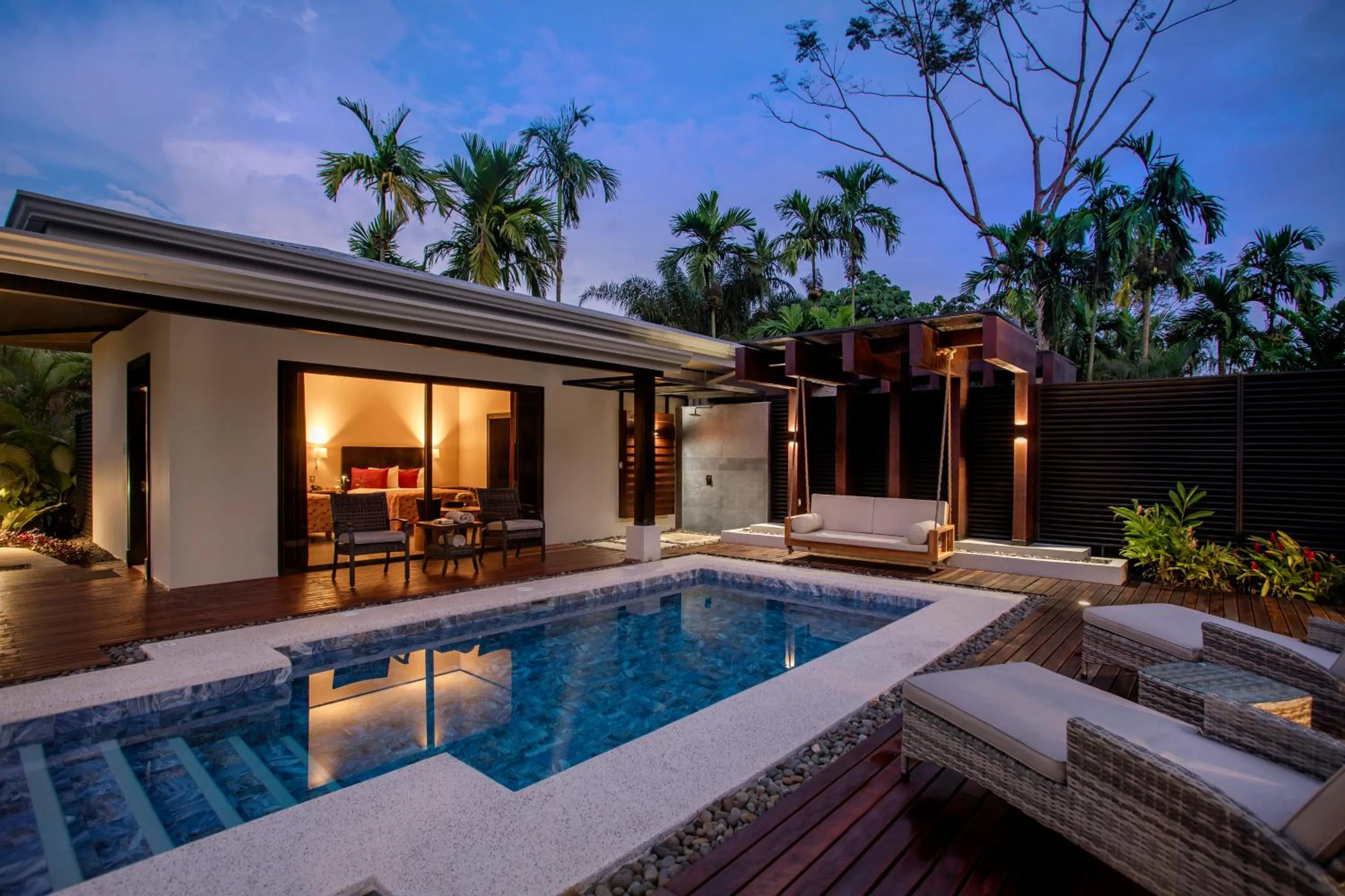 Patio in Arenal Manoa Resort & Hot Springs