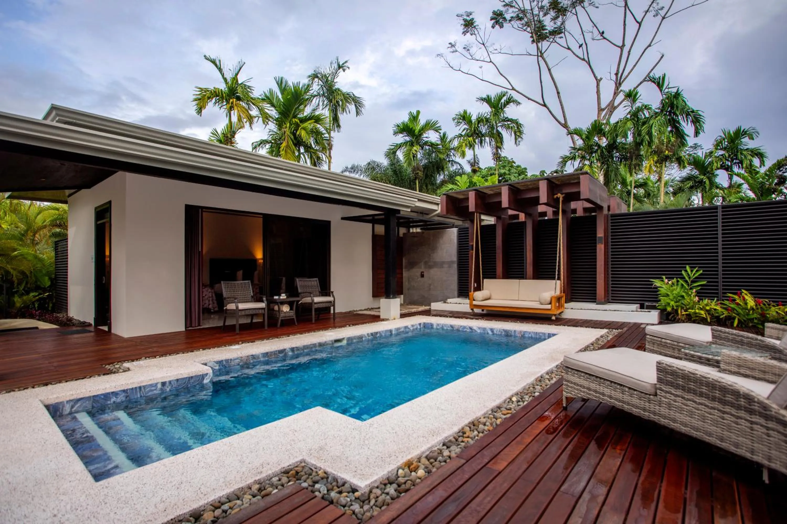 Patio in Arenal Manoa Resort & Hot Springs