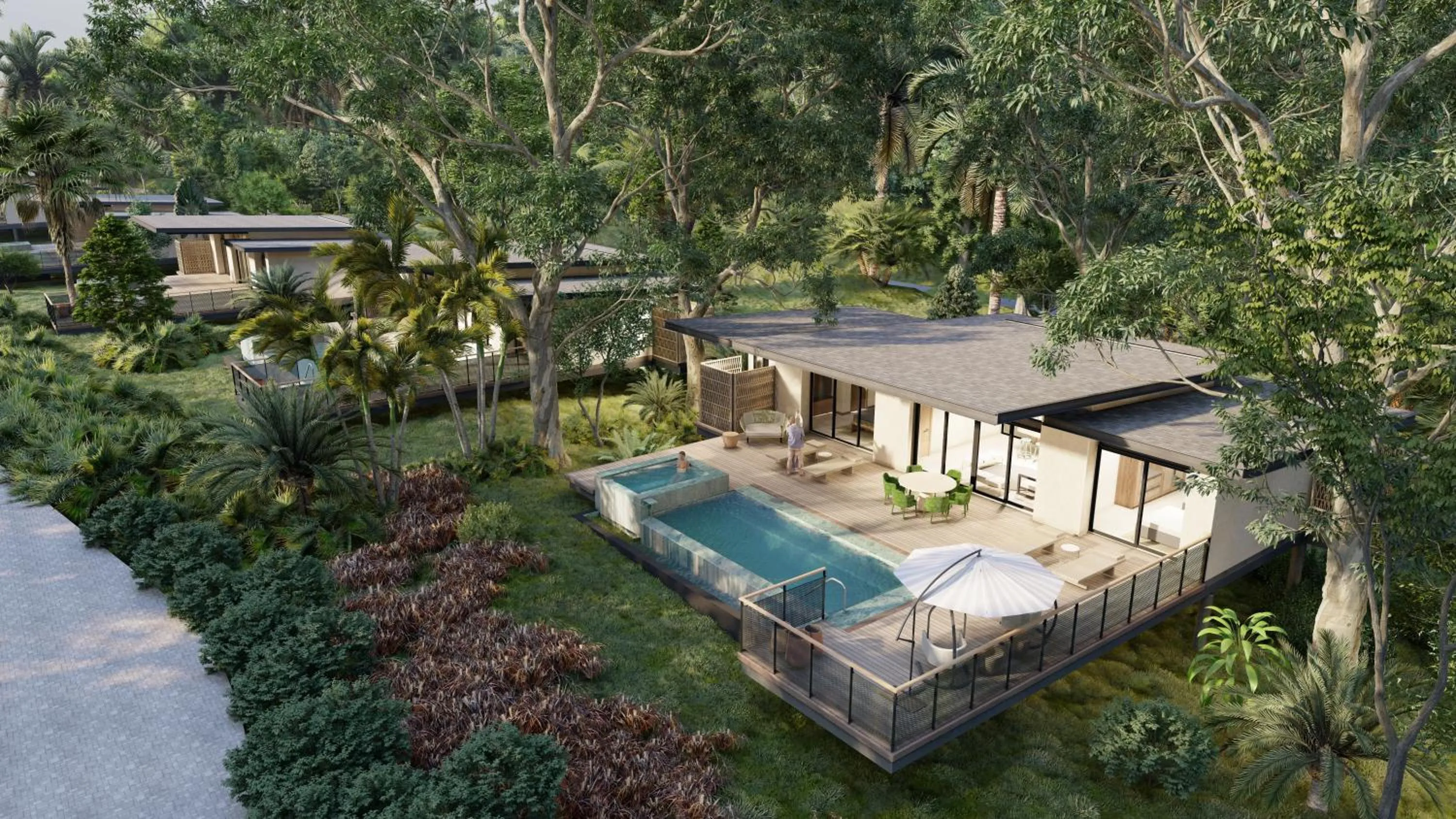 Garden view in Arenal Manoa Resort & Hot Springs