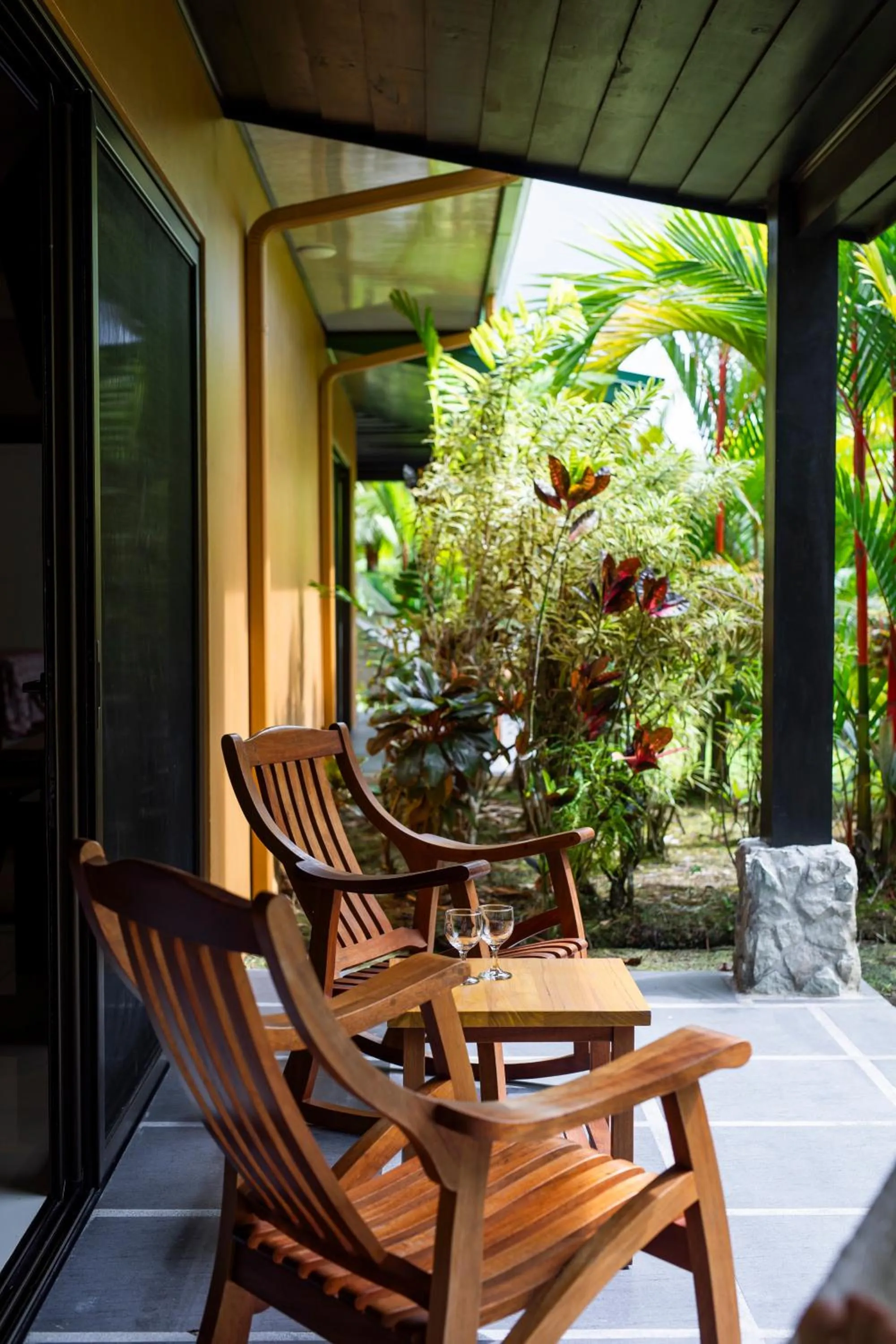 Patio in Arenal Manoa Resort & Hot Springs