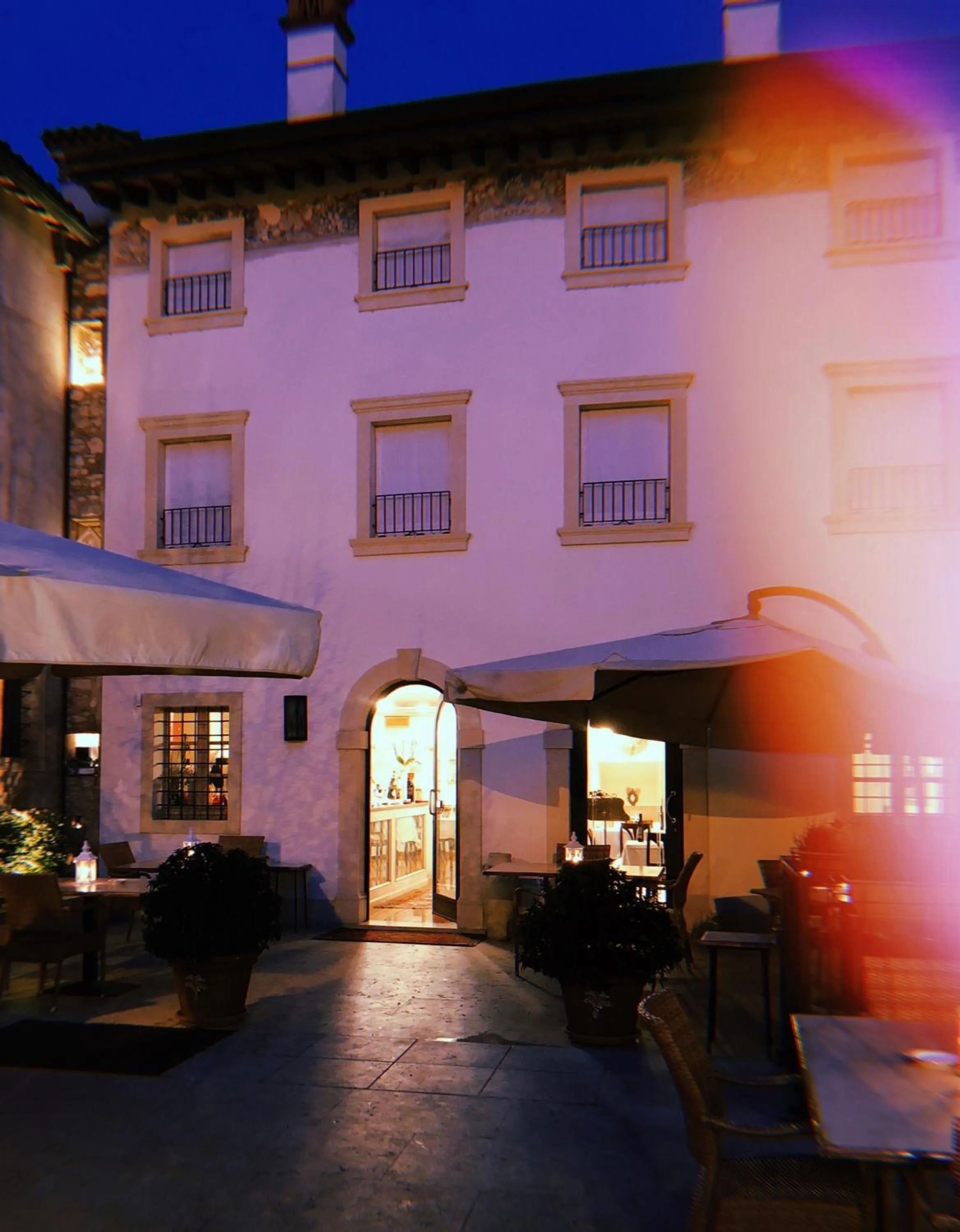 Patio in Locanda Lo Scudo