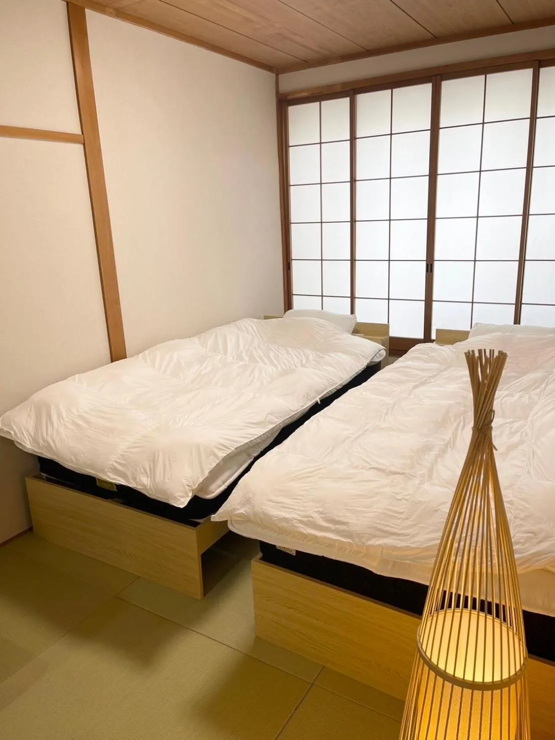 Bed in Sakura Hotel Hatagaya
