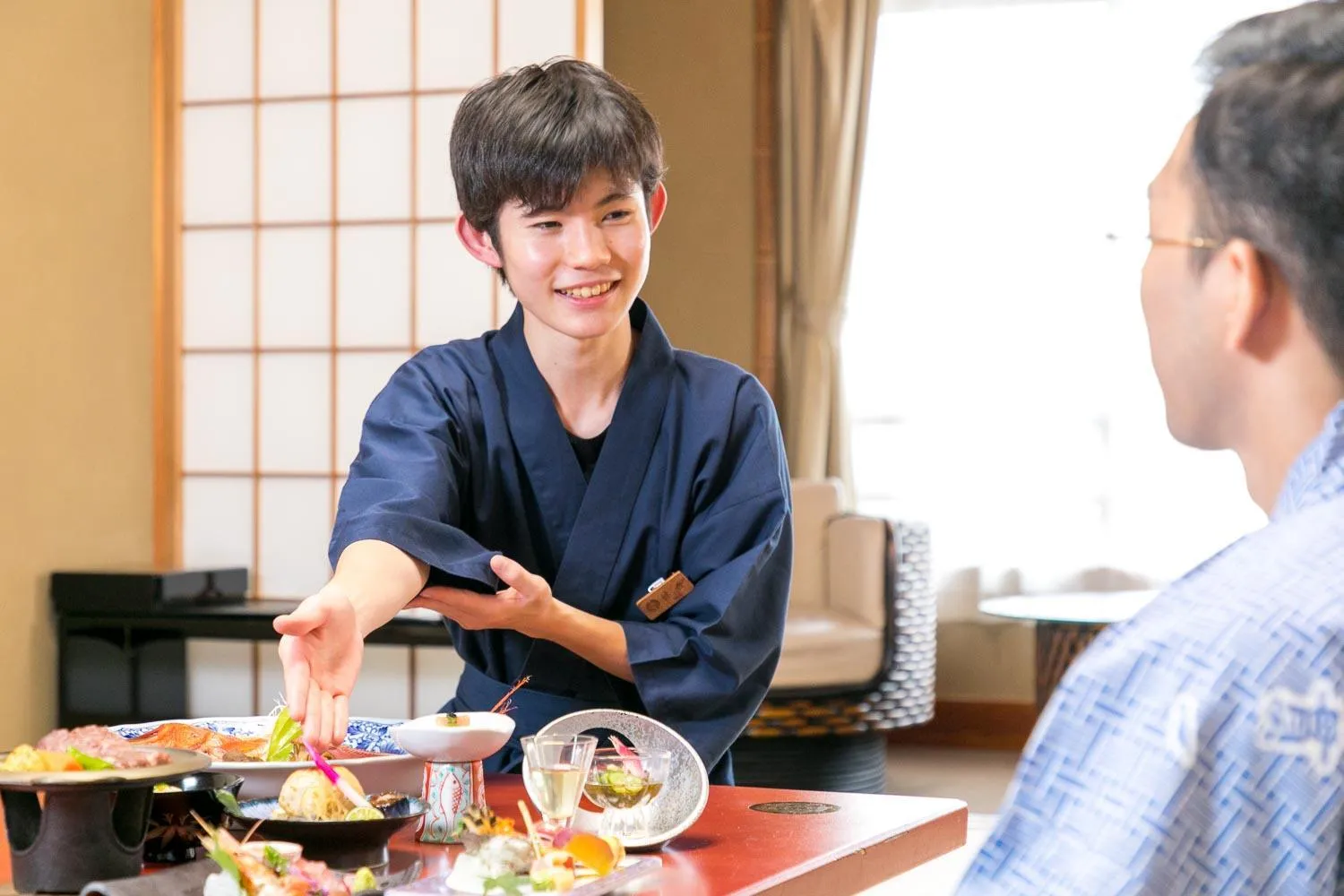 People in Hotel Kan-ichi