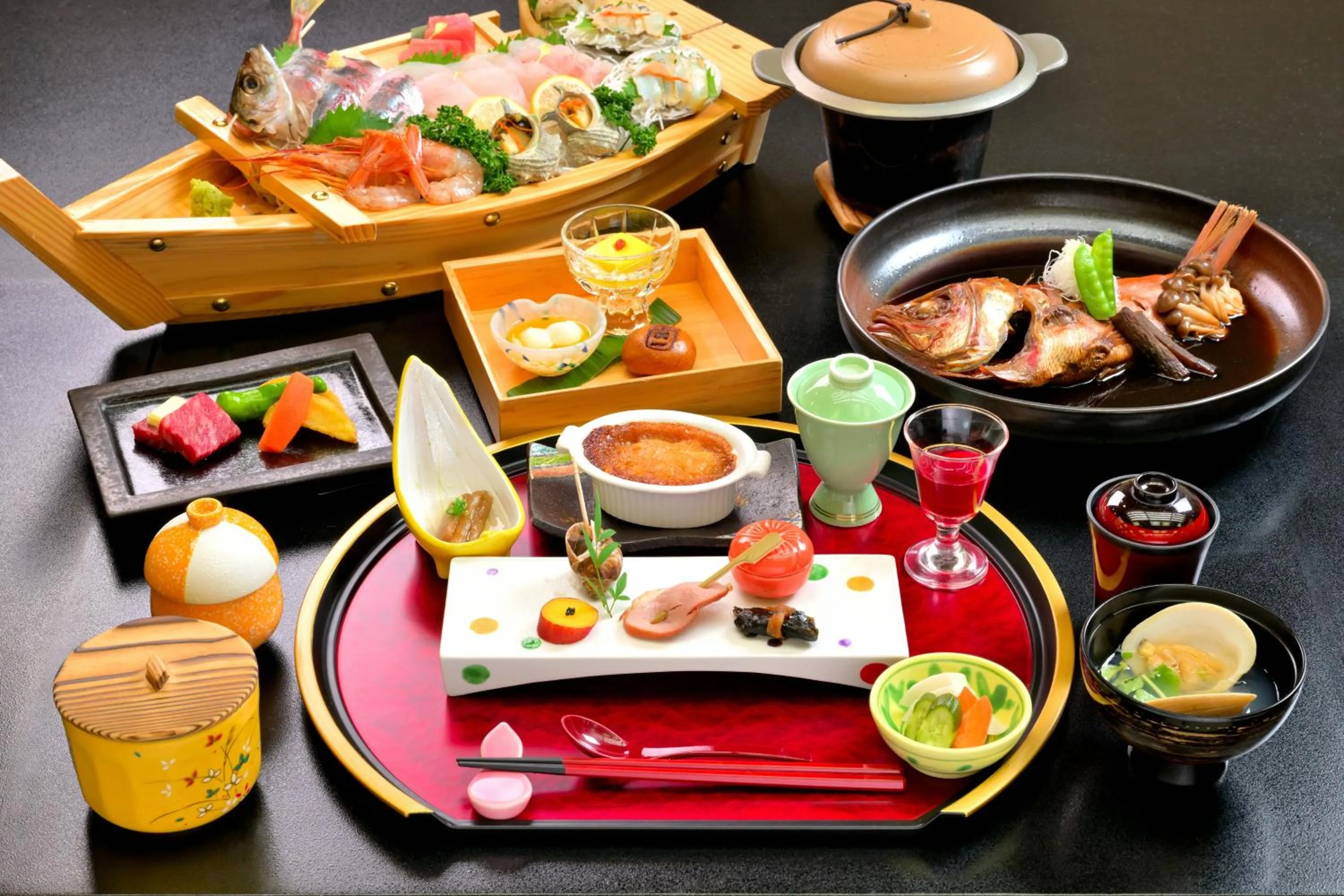 Dinner in Hotel Kan-ichi