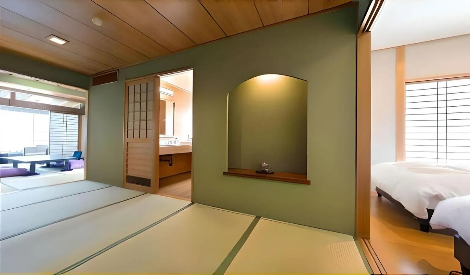 Photo of the whole room, Bed in Hotel Kan-ichi