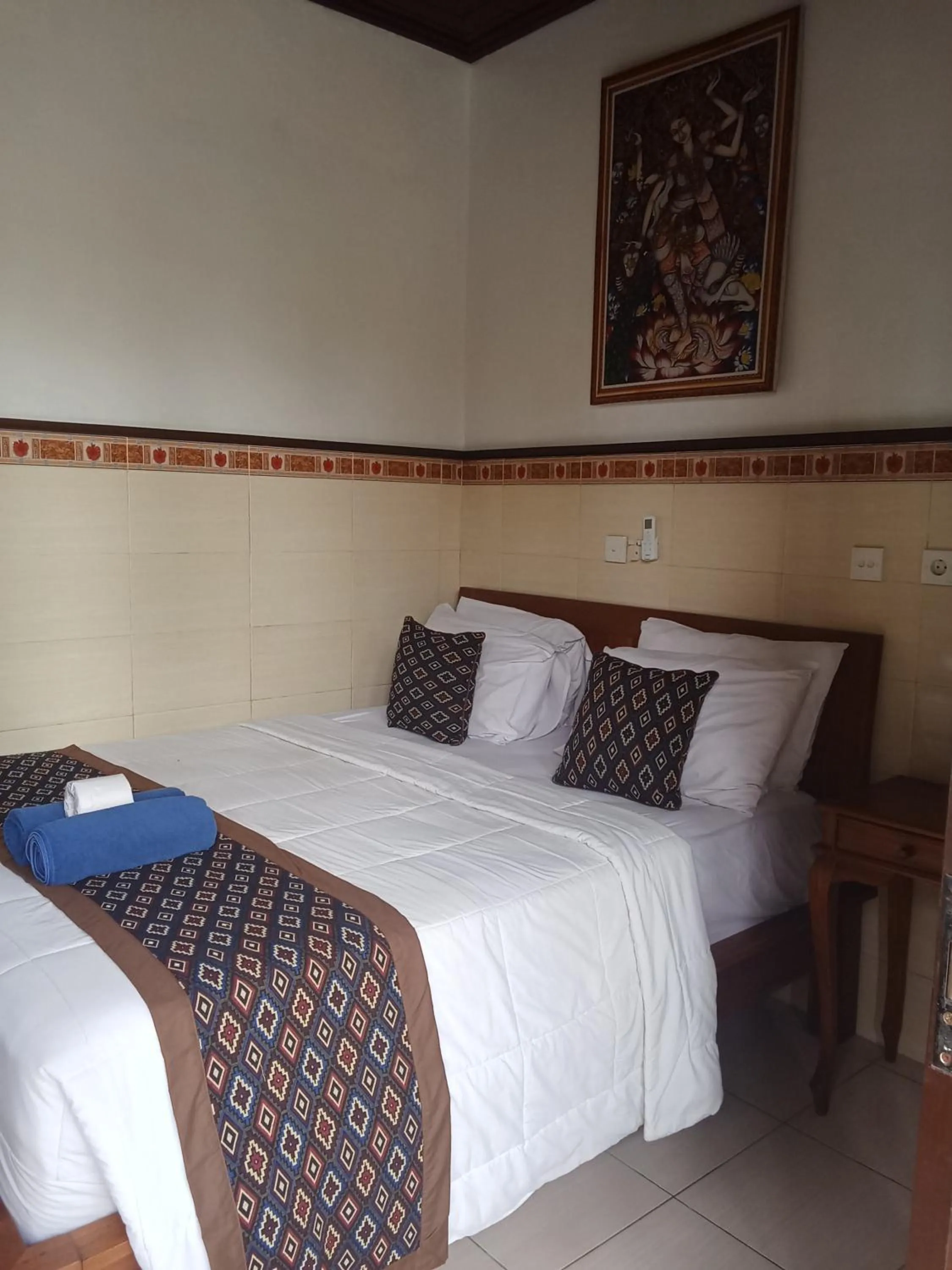 Bed in Dewi Antara Homestay