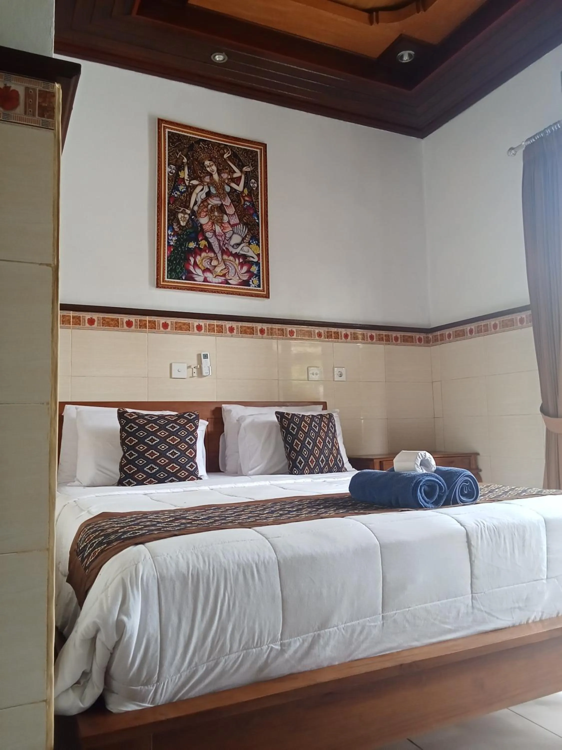 Bed in Dewi Antara Homestay
