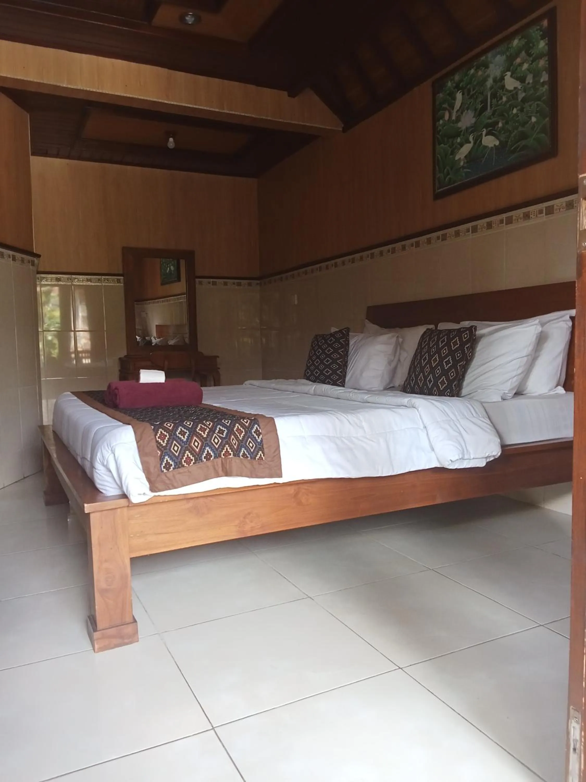 Bed in Dewi Antara Homestay