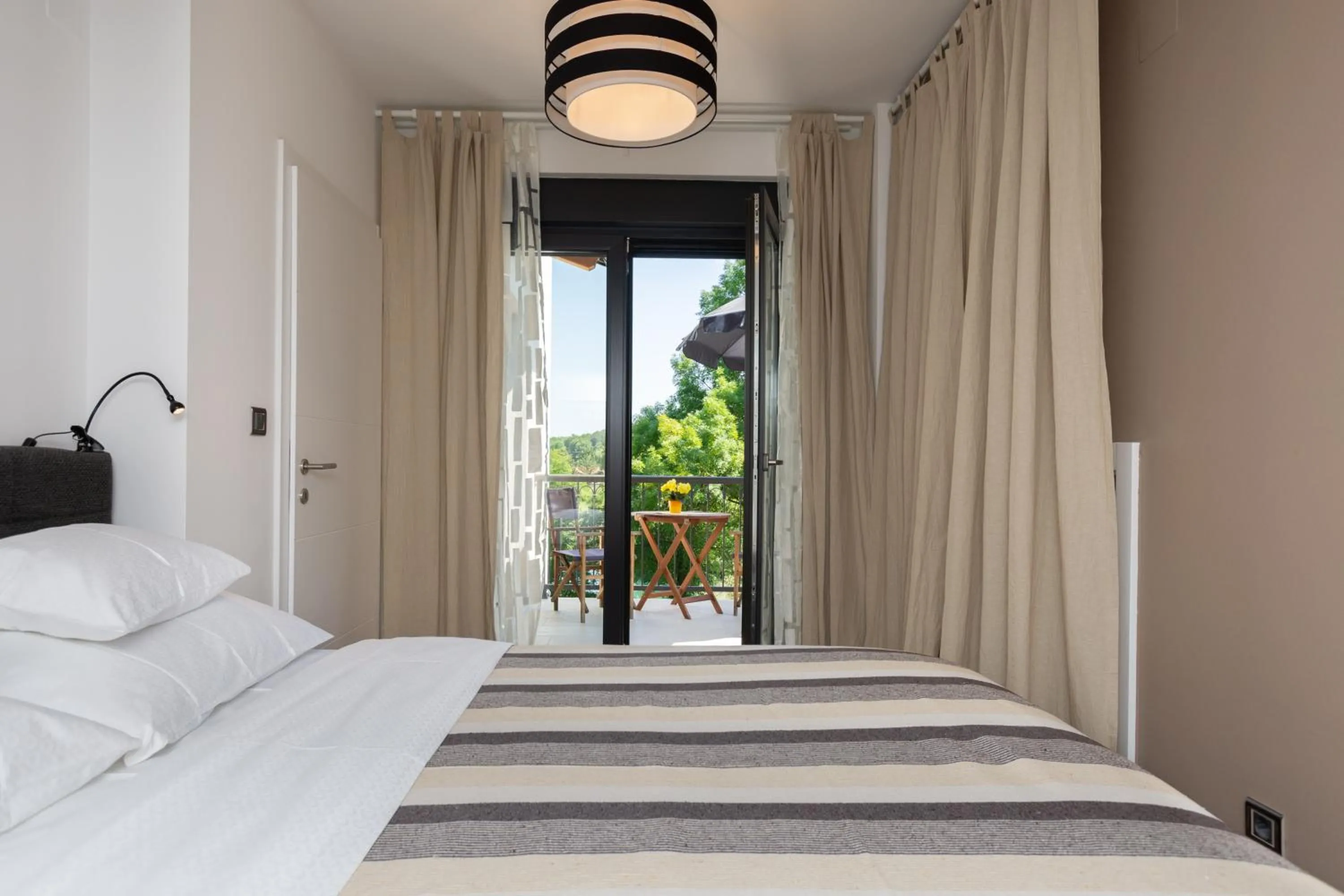 Bed in Pampas apartments Mrežnica