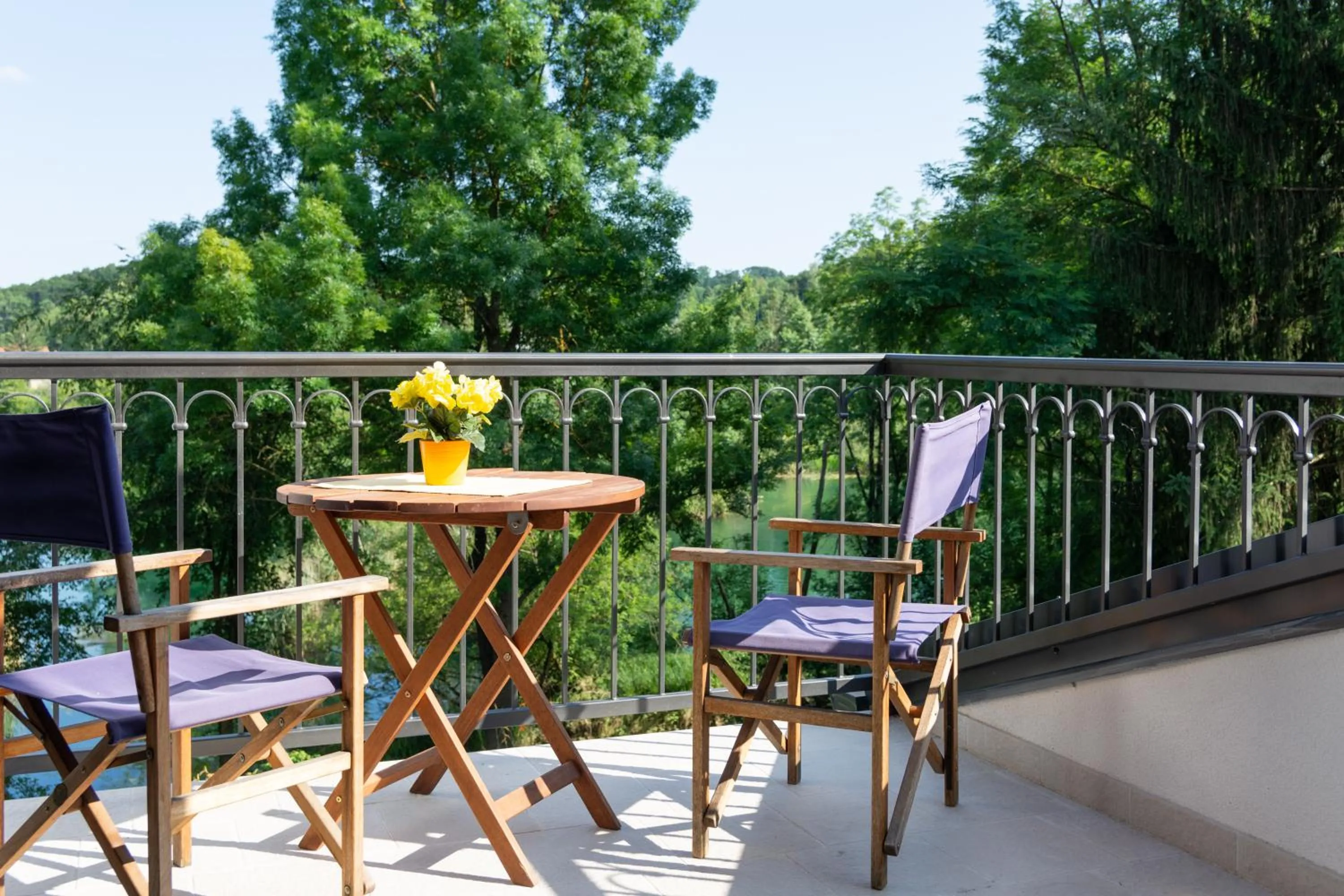 Balcony/Terrace in Pampas apartments Mrežnica