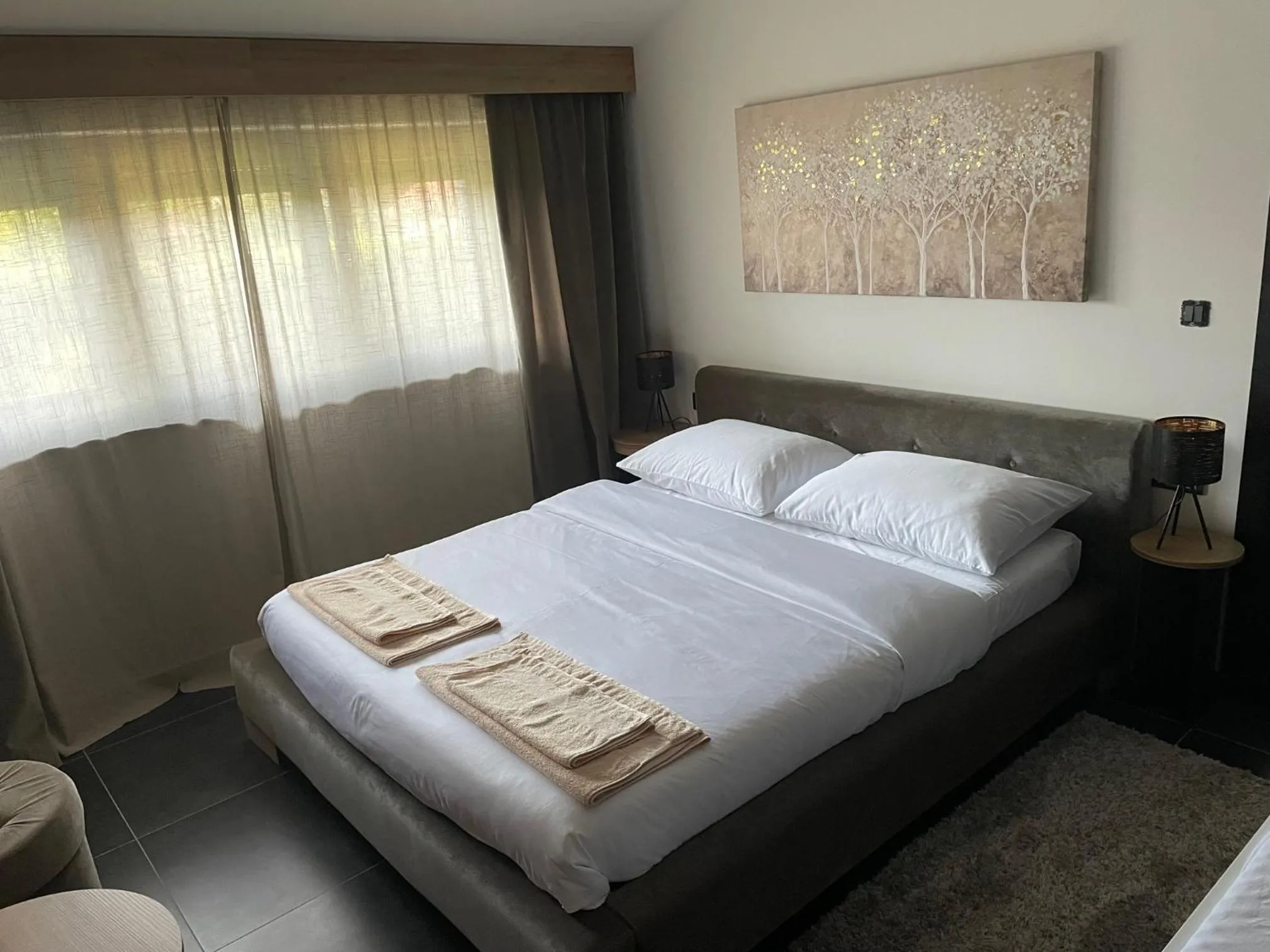 Bedroom, Bed in Pampas apartments Mrežnica