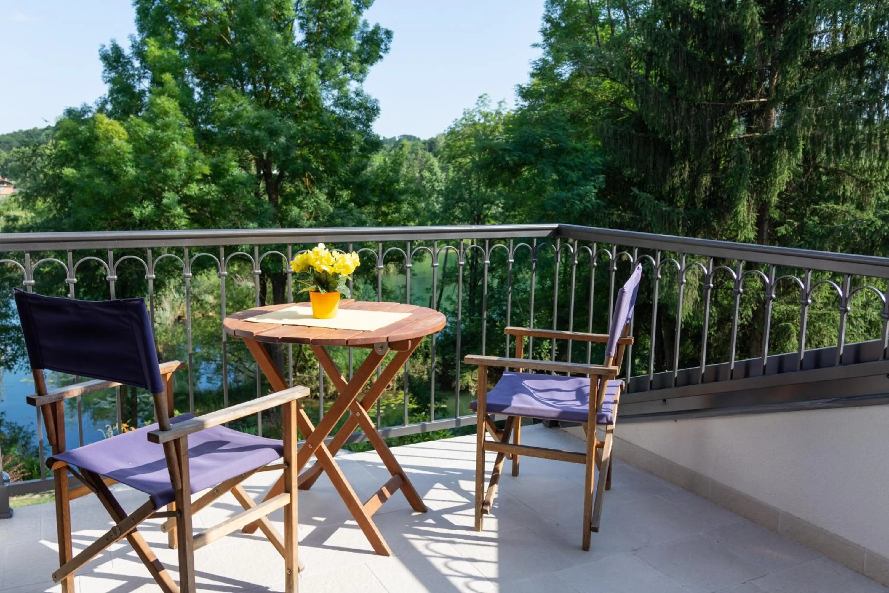 Balcony/Terrace in Pampas apartments Mrežnica