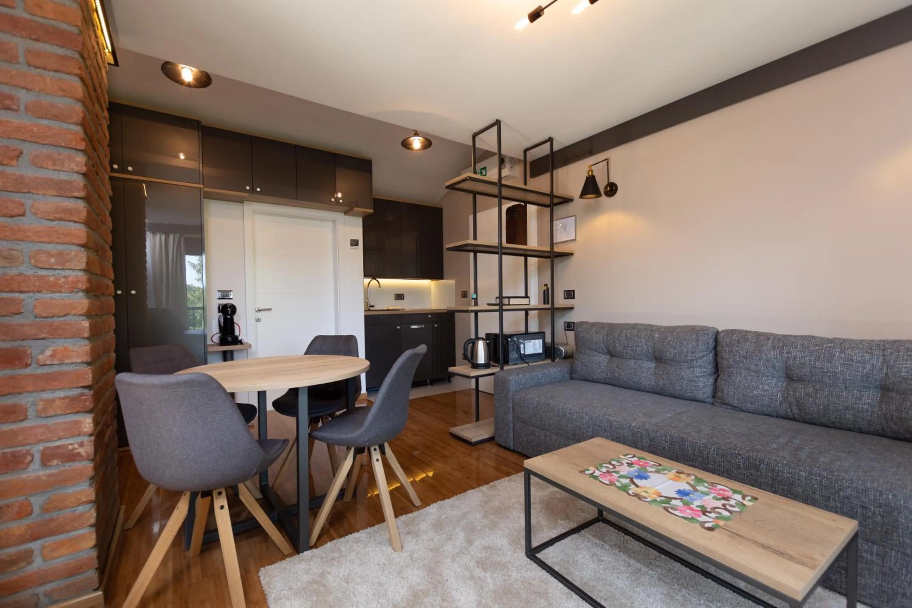 Living room in Pampas apartments Mrežnica
