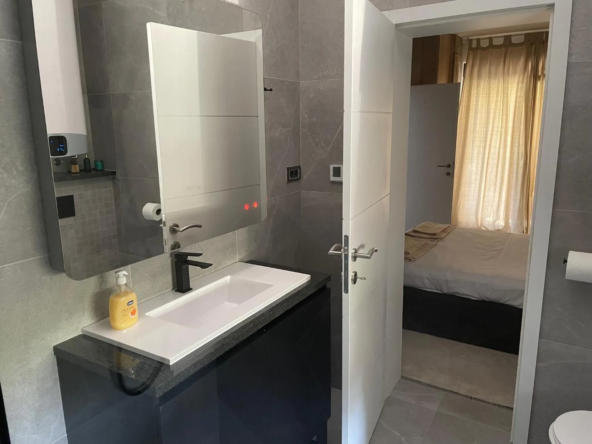 Bathroom in Pampas apartments Mrežnica