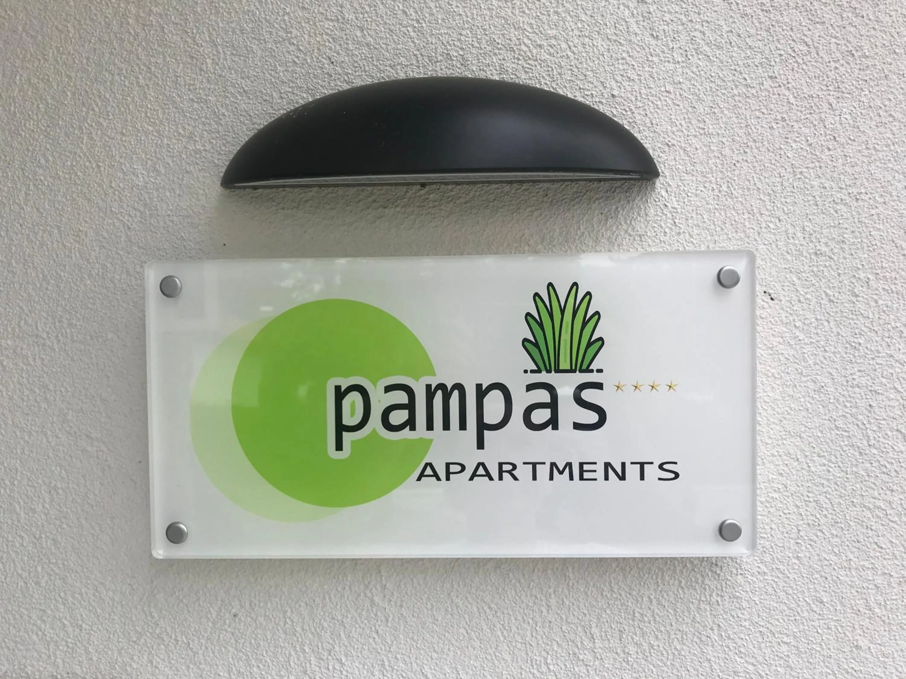 Property logo or sign in Pampas apartments Mrežnica