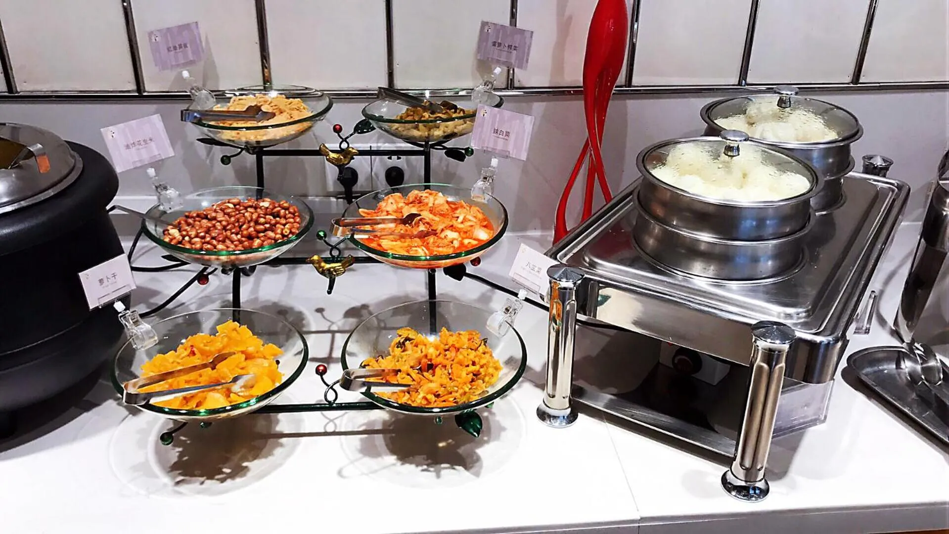 Asian breakfast in Metropolo Shenyang Wanda Plaza-Beiyi Road