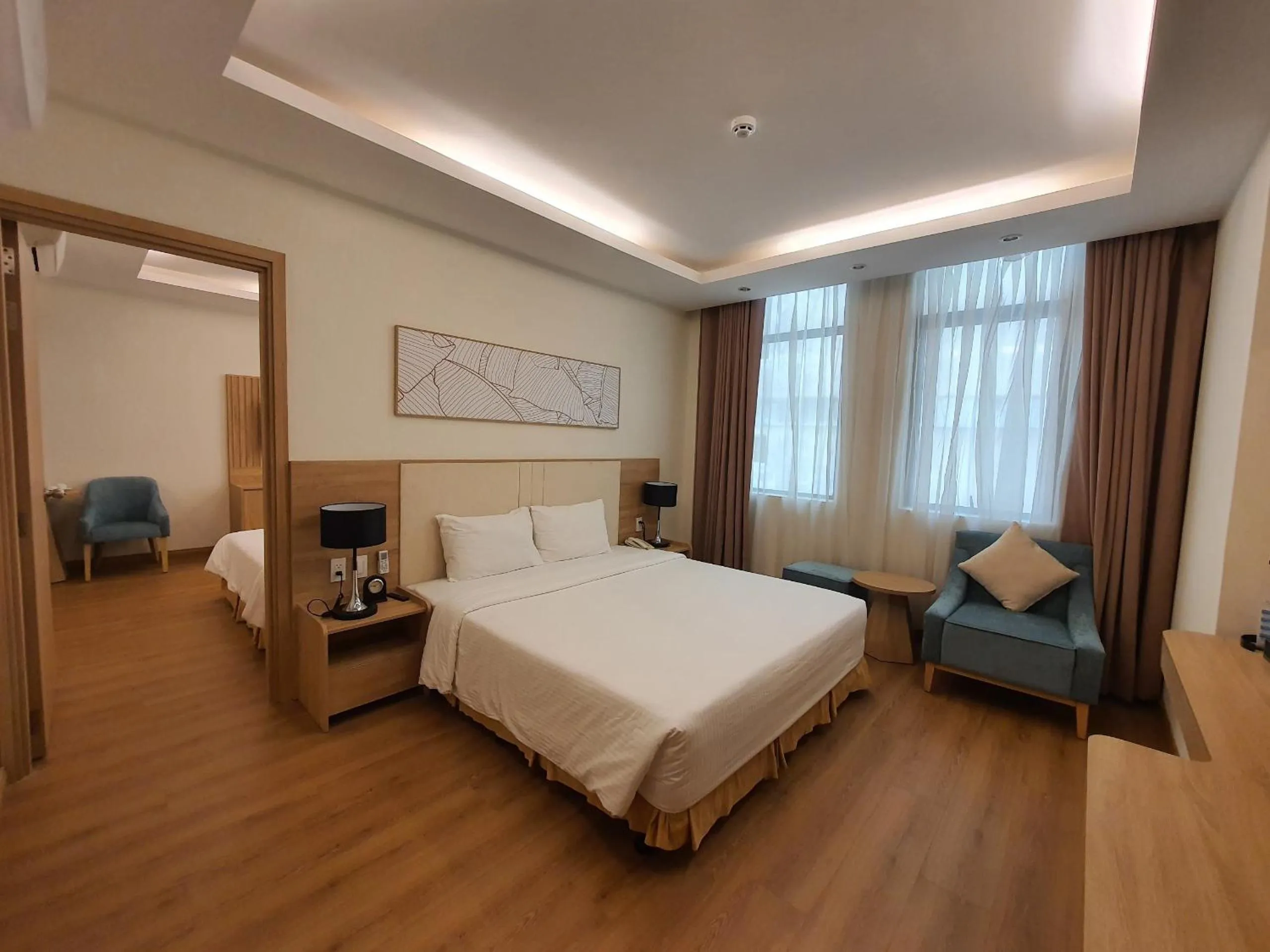 Bed in Muong Thanh Holiday Vung Tau Hotel