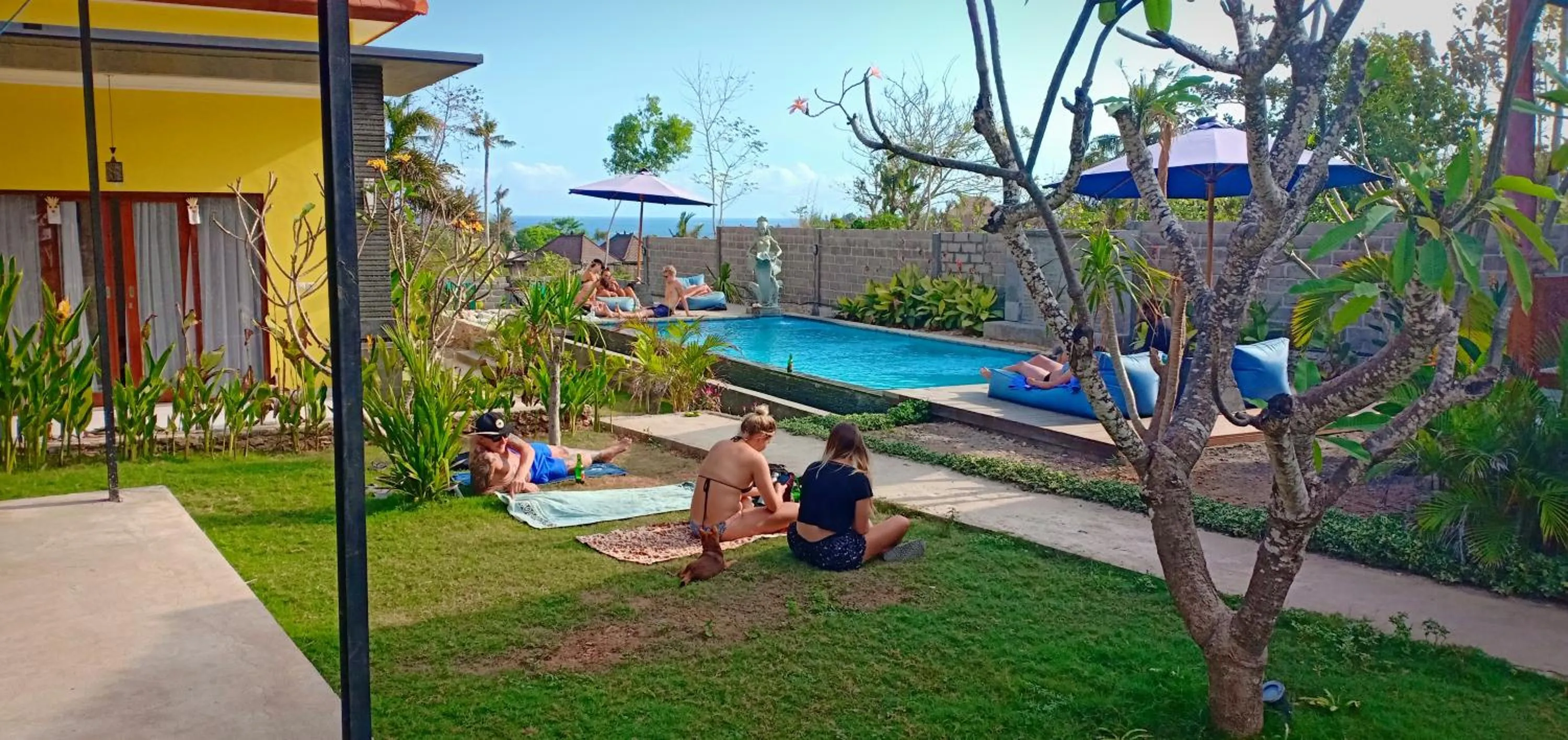 Area and facilities in Dream Beach Hostel Lembongan