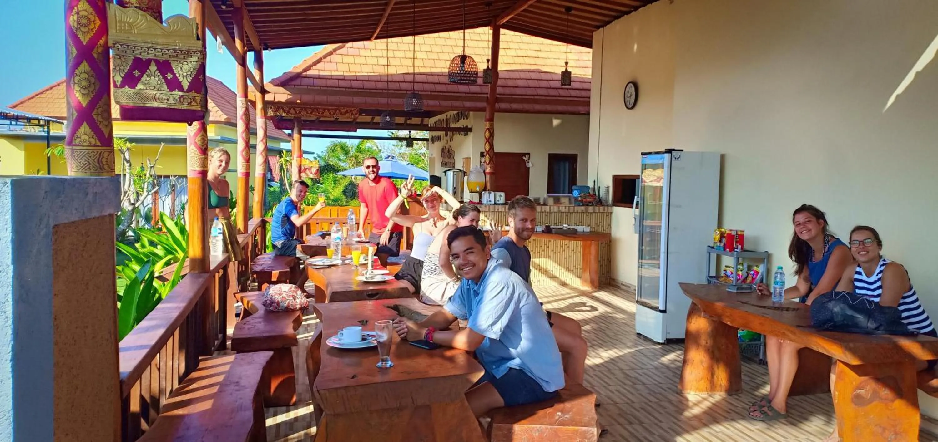 Restaurant/places to eat in Dream Beach Hostel Lembongan