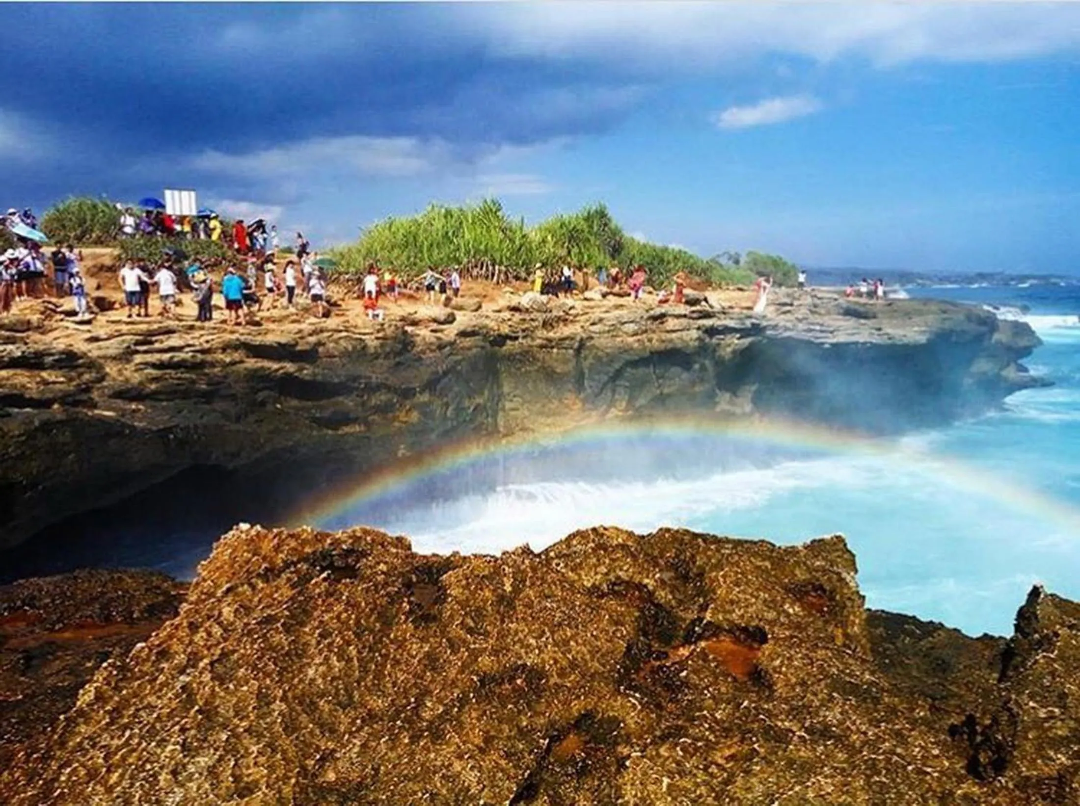 Natural landscape in Dream Beach Hostel Lembongan