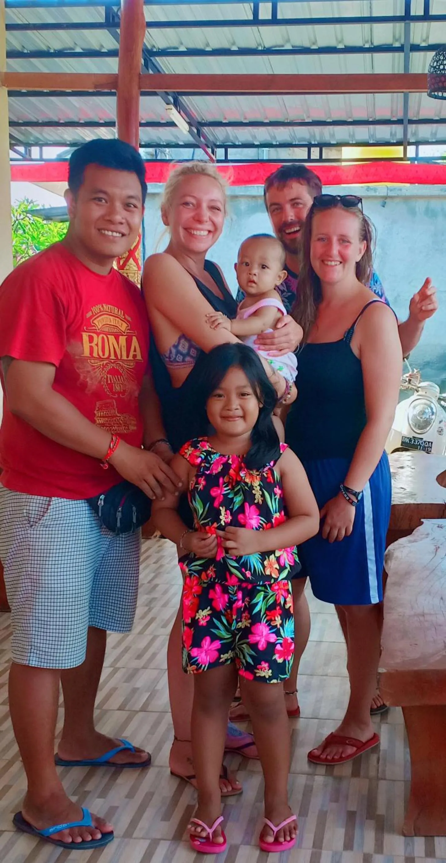 Area and facilities in Dream Beach Hostel Lembongan