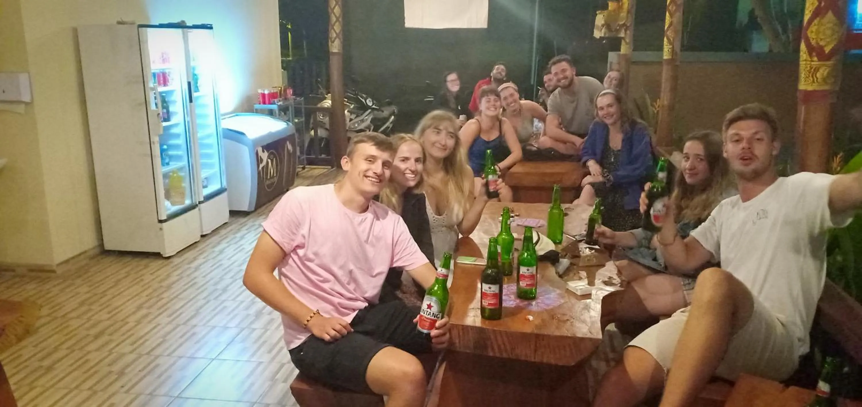 Area and facilities in Dream Beach Hostel Lembongan