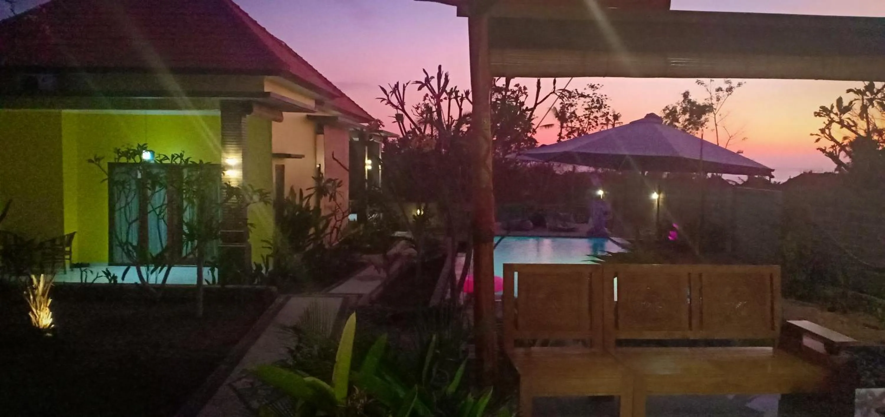 Natural landscape in Dream Beach Hostel Lembongan