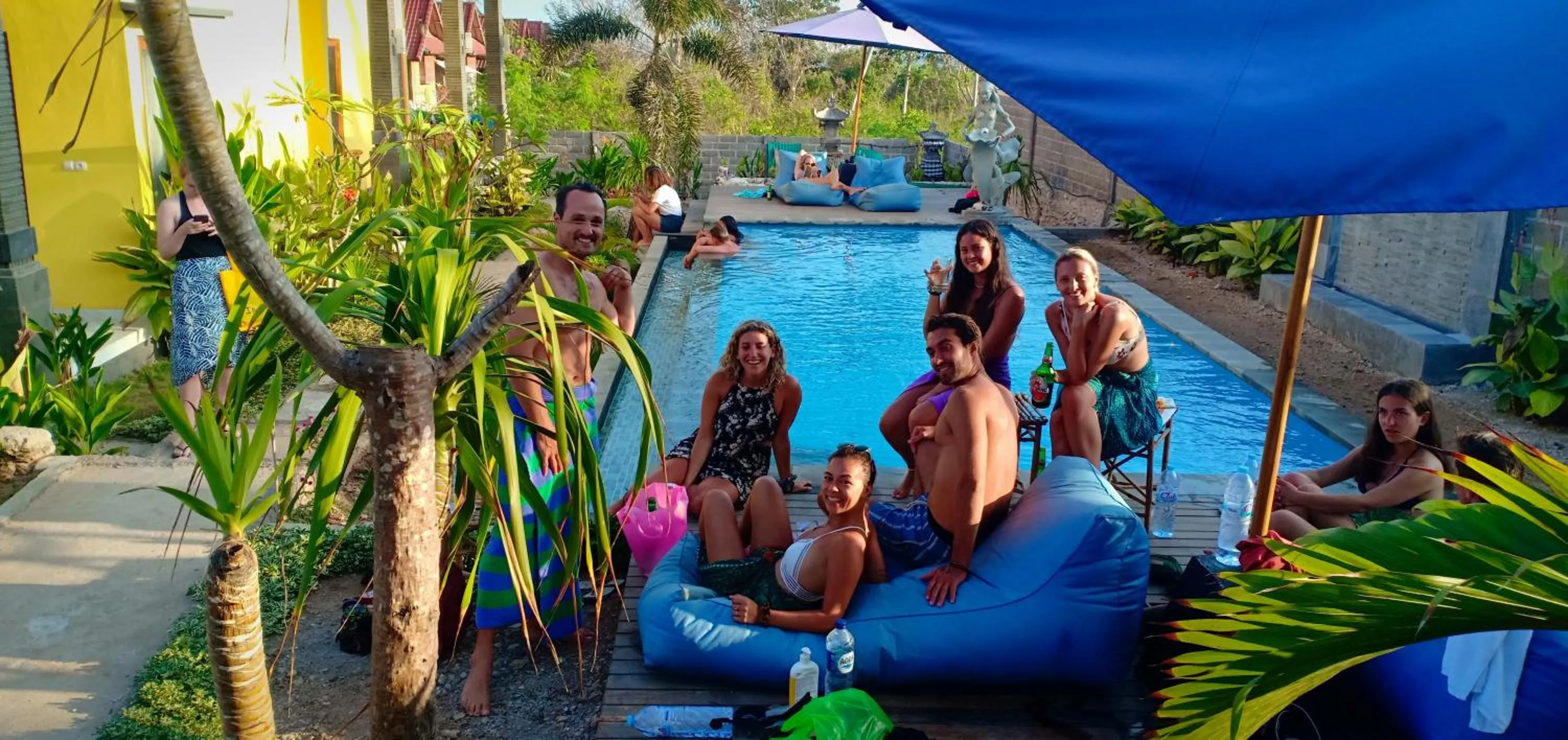 Area and facilities in Dream Beach Hostel Lembongan