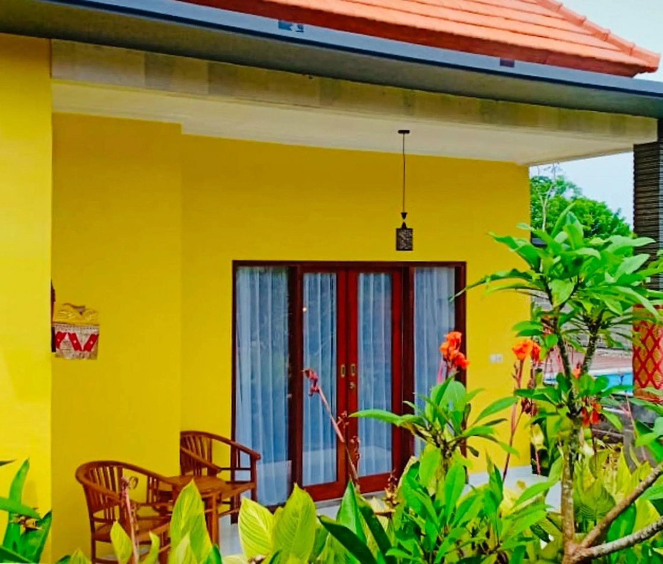 Balcony/Terrace in Dream Beach Hostel Lembongan