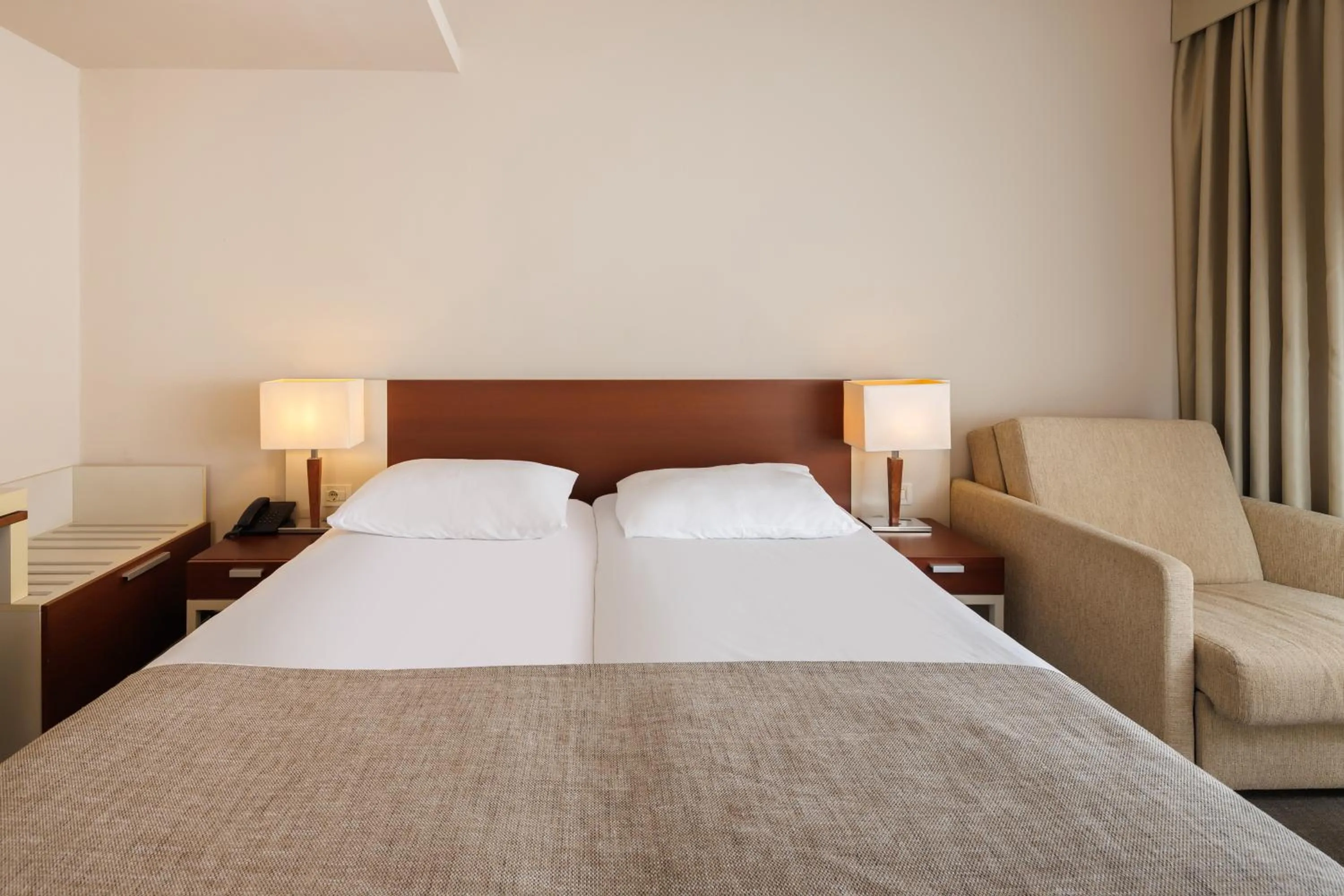 Bed in Hotel Albatros Plava Laguna