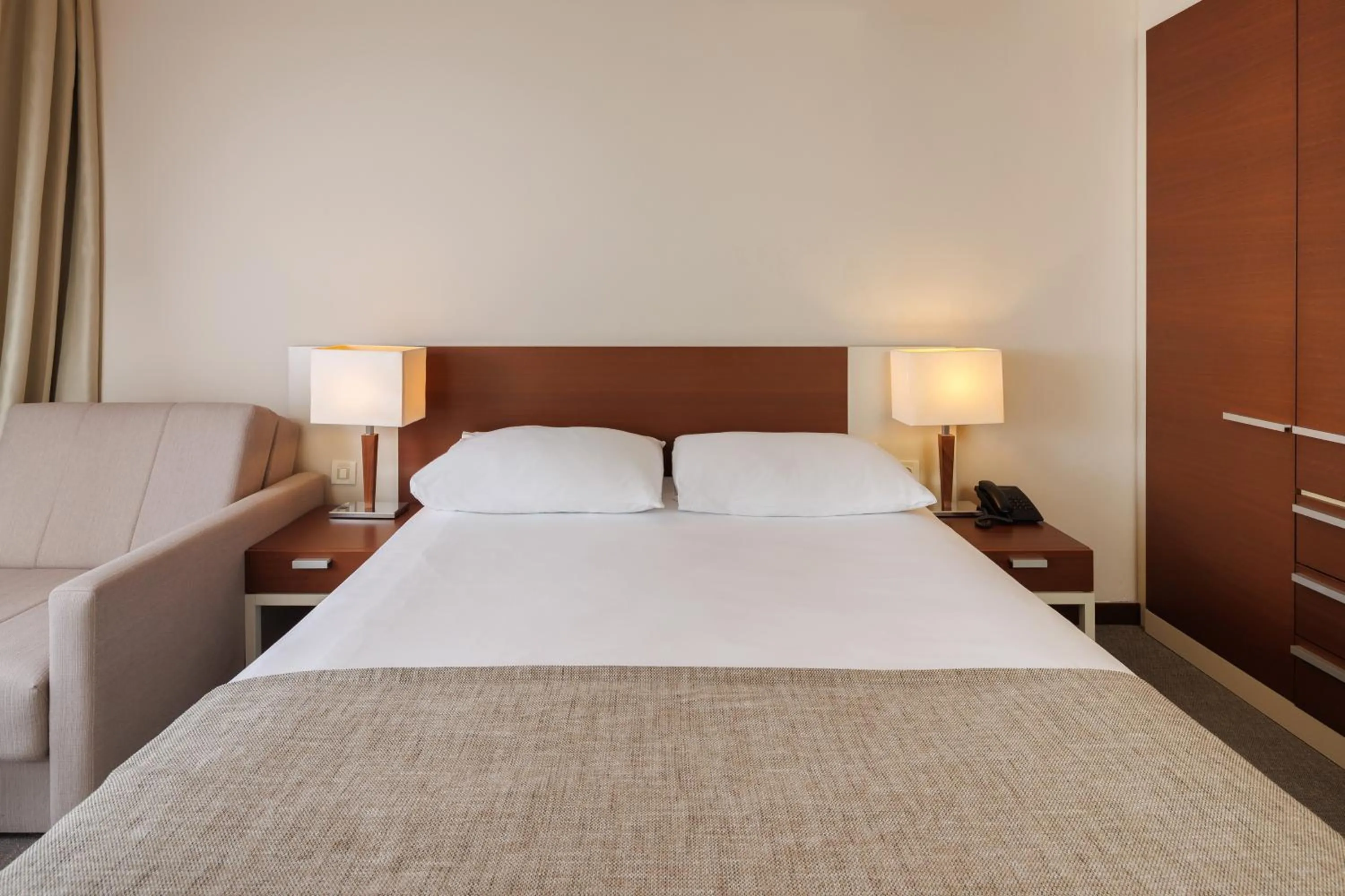 Bed in Hotel Albatros Plava Laguna