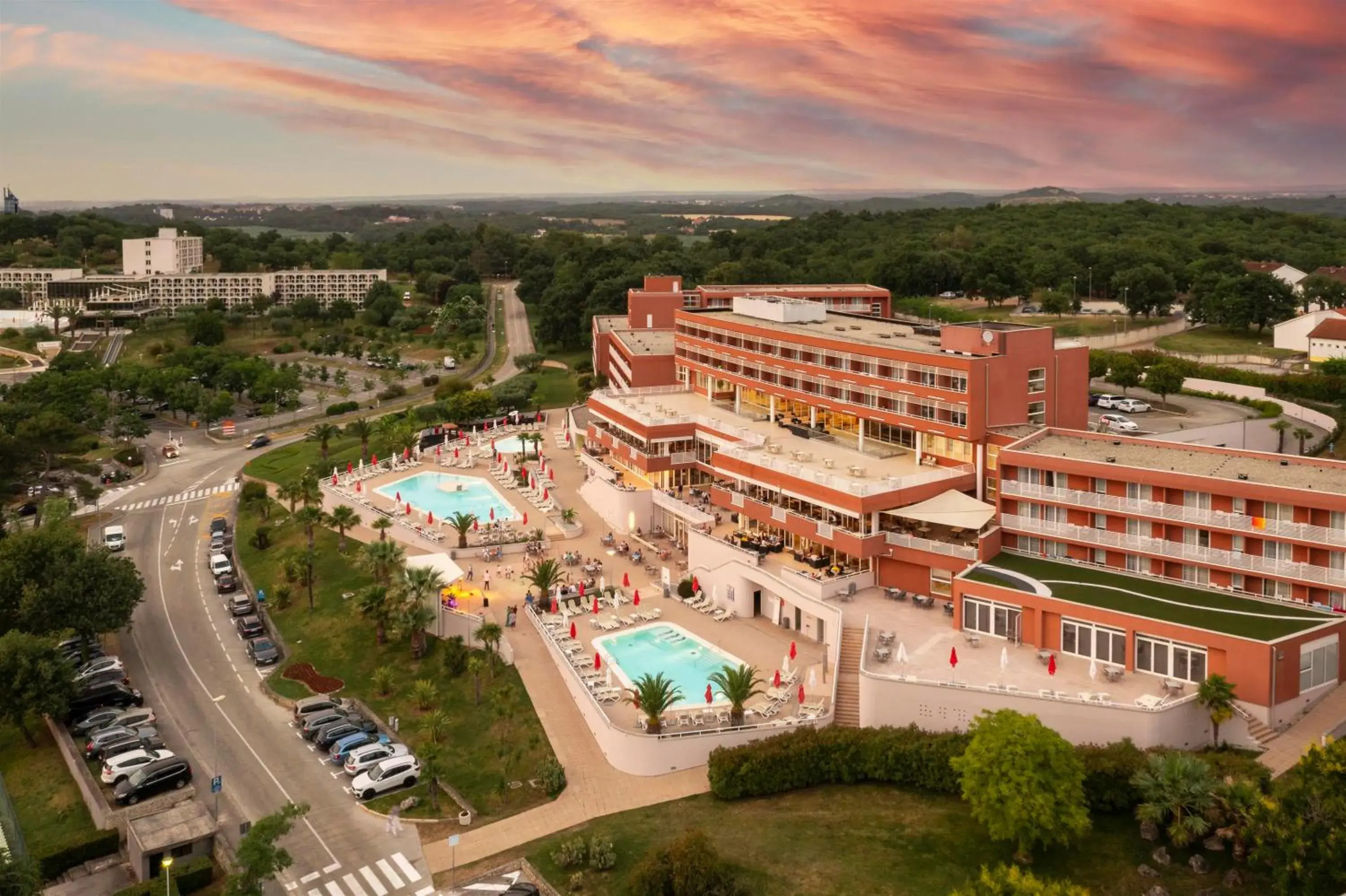 Property building in Hotel Albatros Plava Laguna Property building in Hotel Albatros Plava Laguna