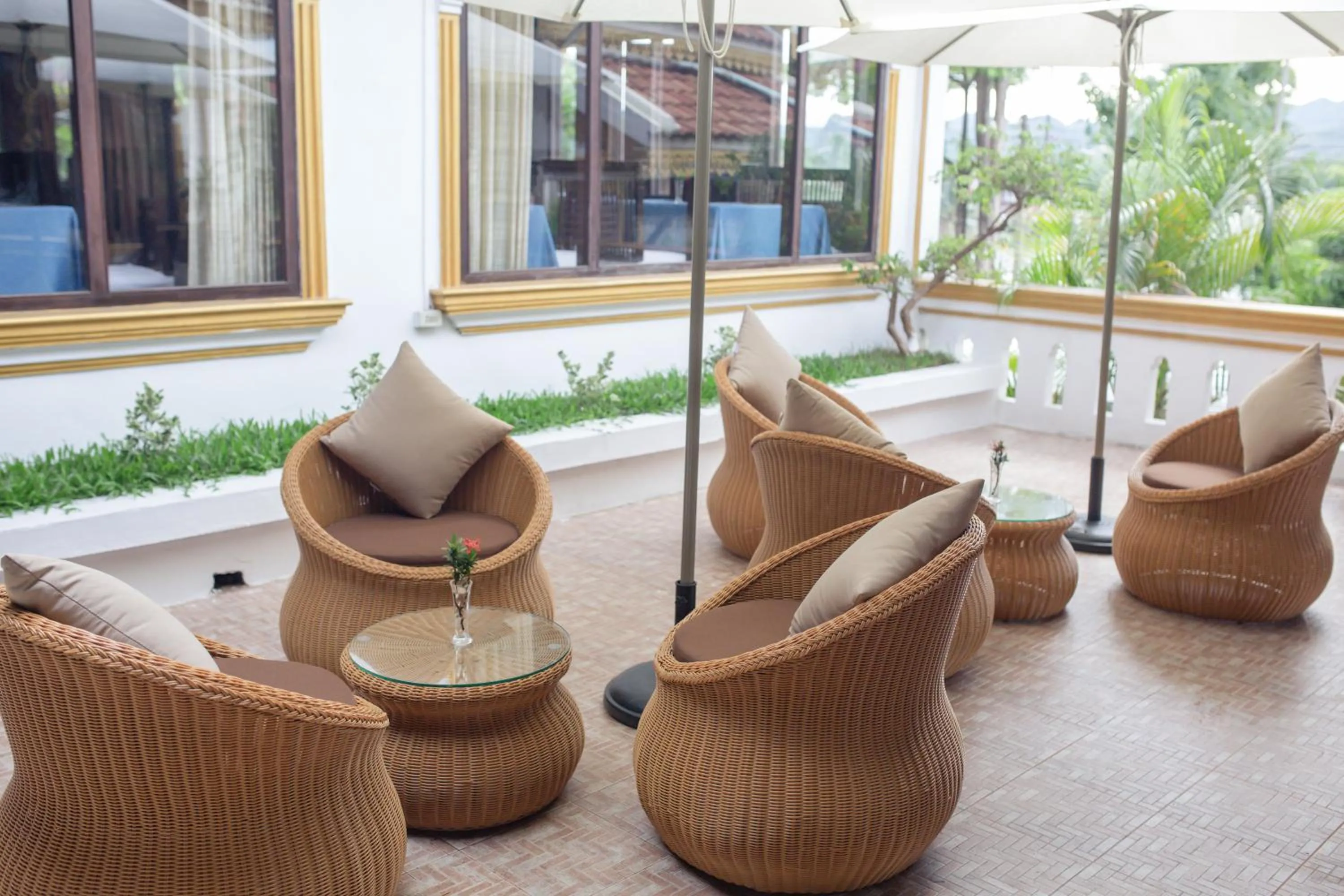 Lobby or reception in E-Outfitting Vang Thong Hotel