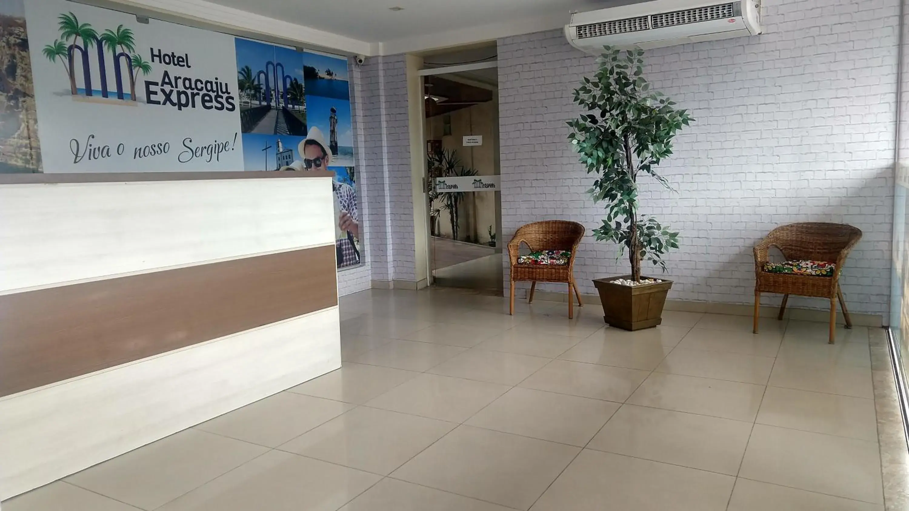 Lobby or reception in Hotel Aracaju Express Lobby or reception in Hotel Aracaju Express