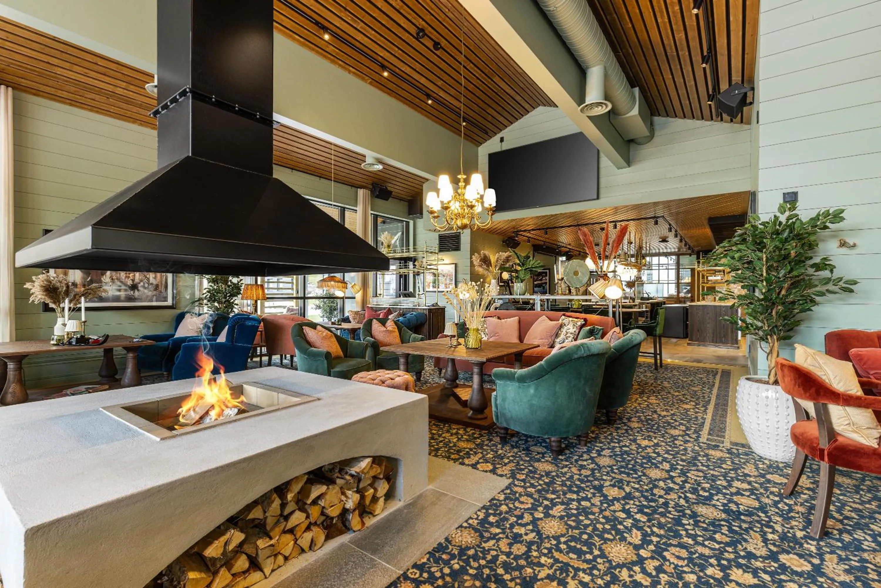 Lobby or reception in Fýri Resort