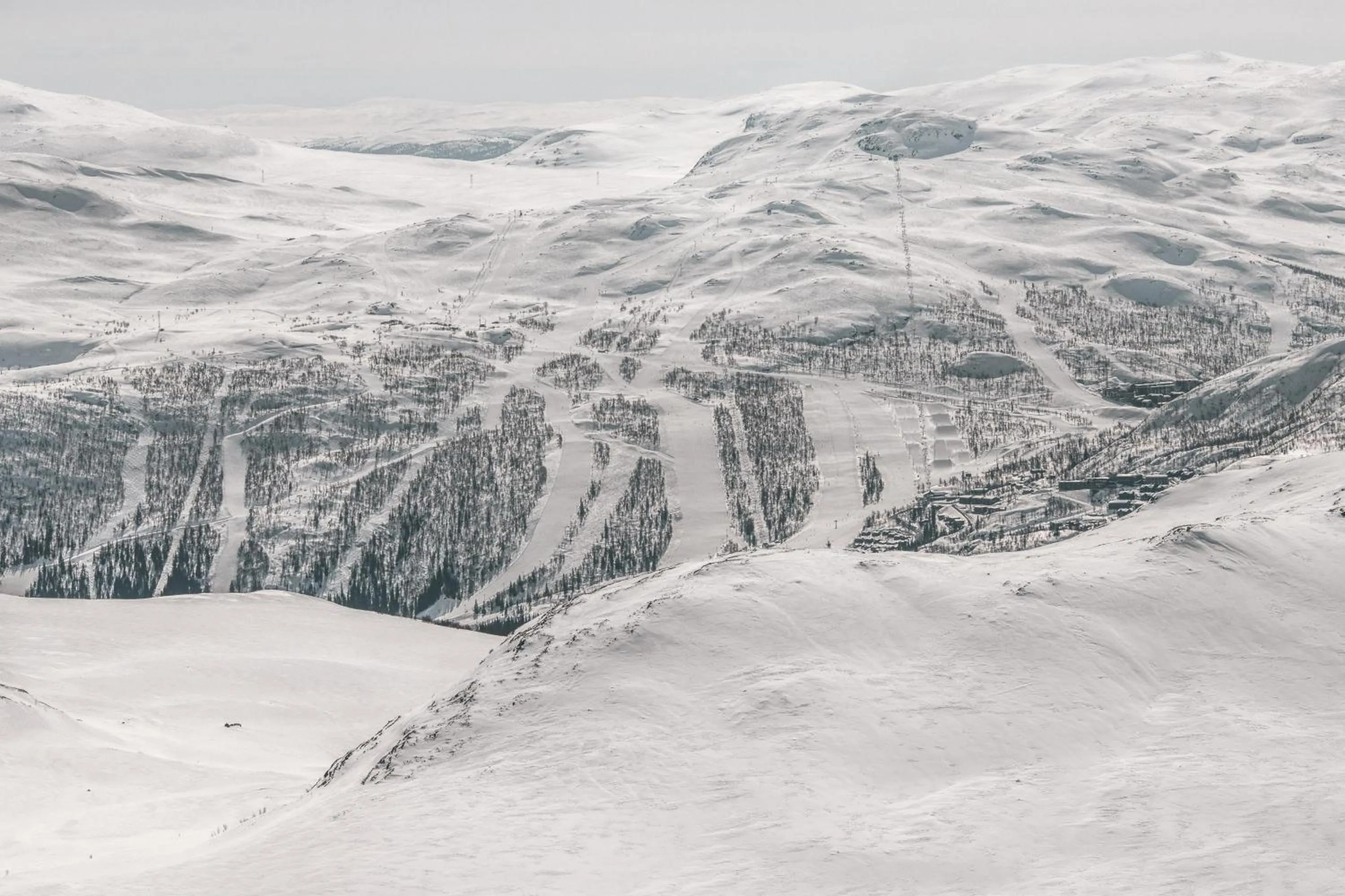 Natural landscape in Fýri Resort