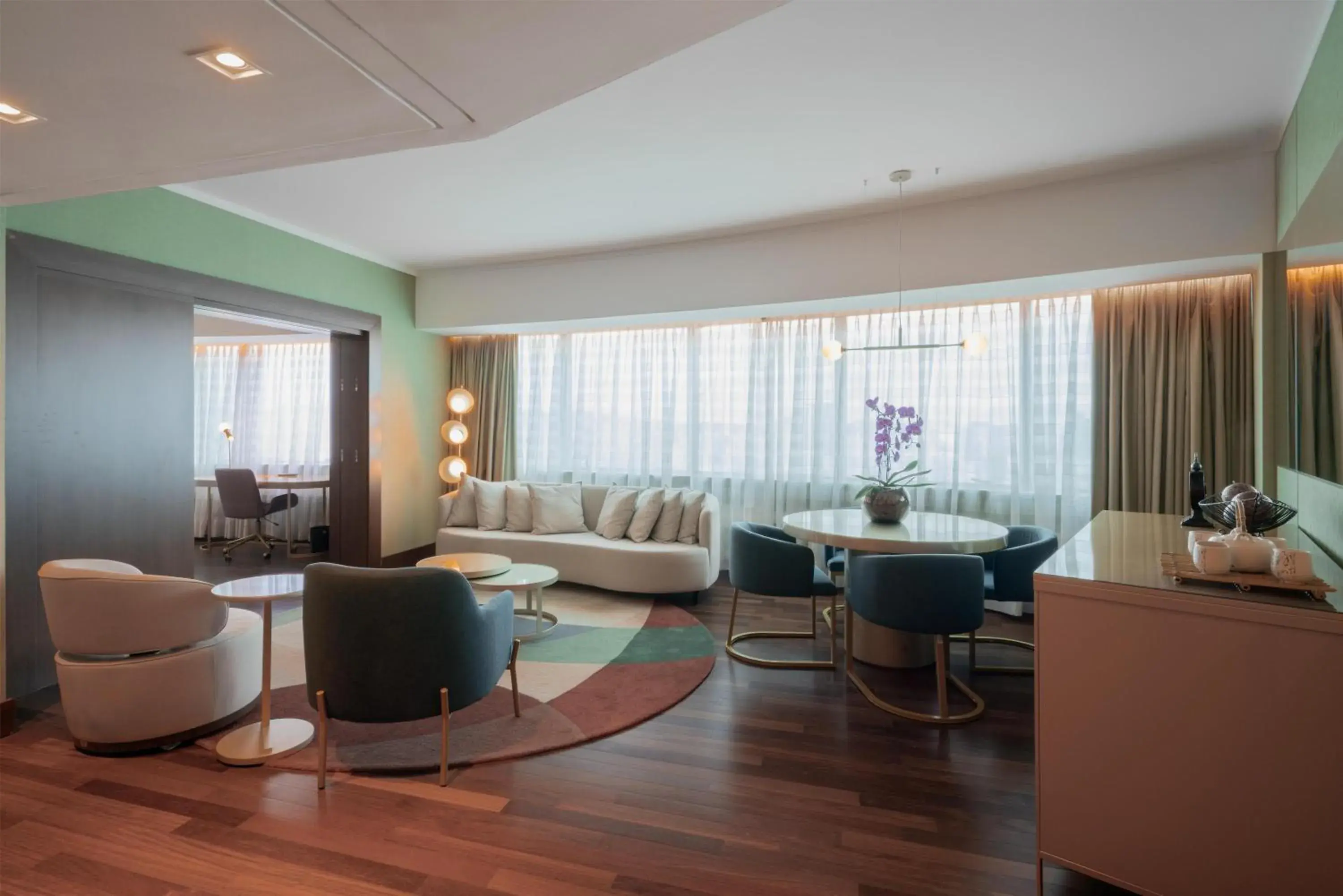 Living room in Hilton Porto Alegre, Brazil Living room in Hilton Porto Alegre, Brazil