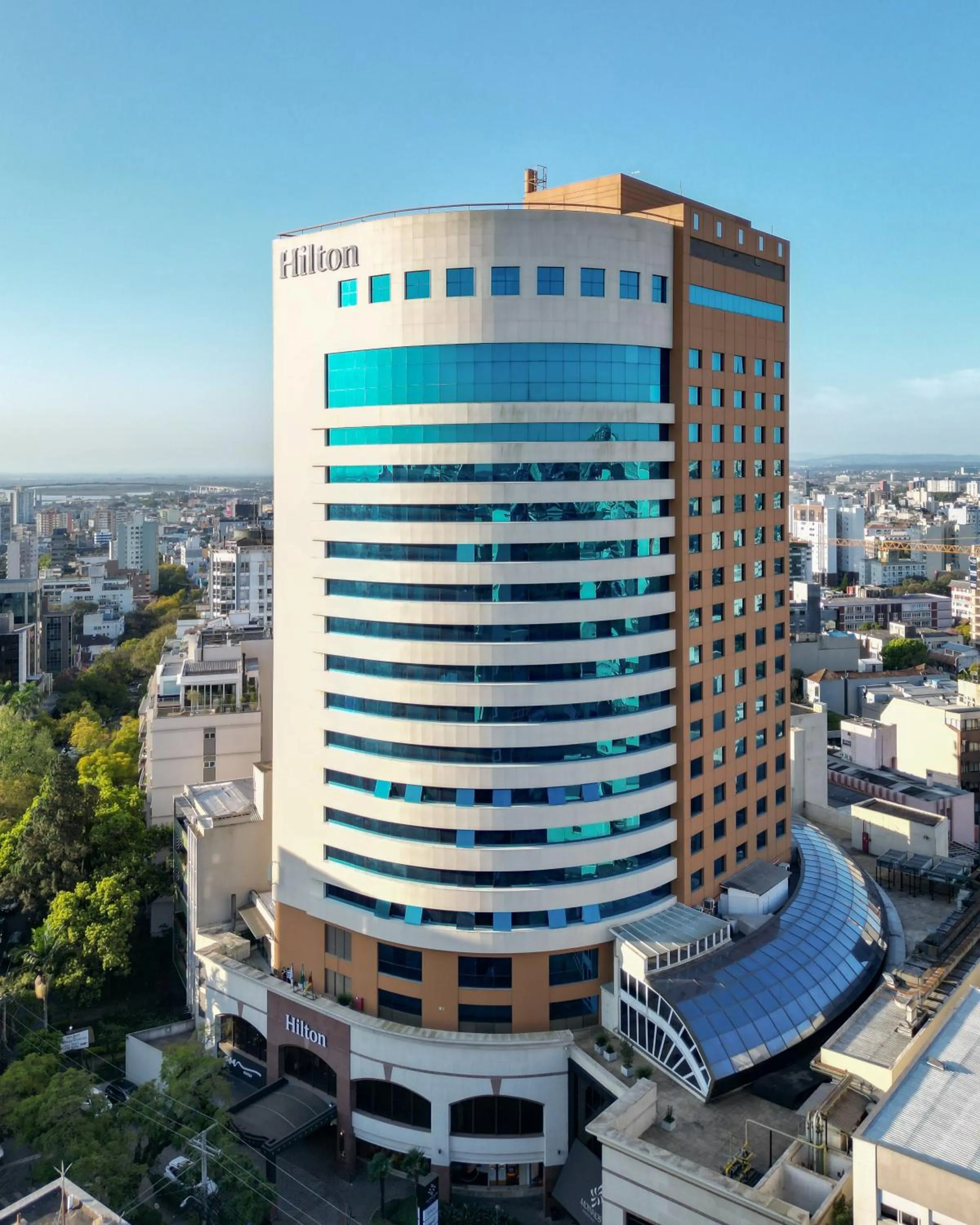 Property building in Hilton Porto Alegre, Brazil