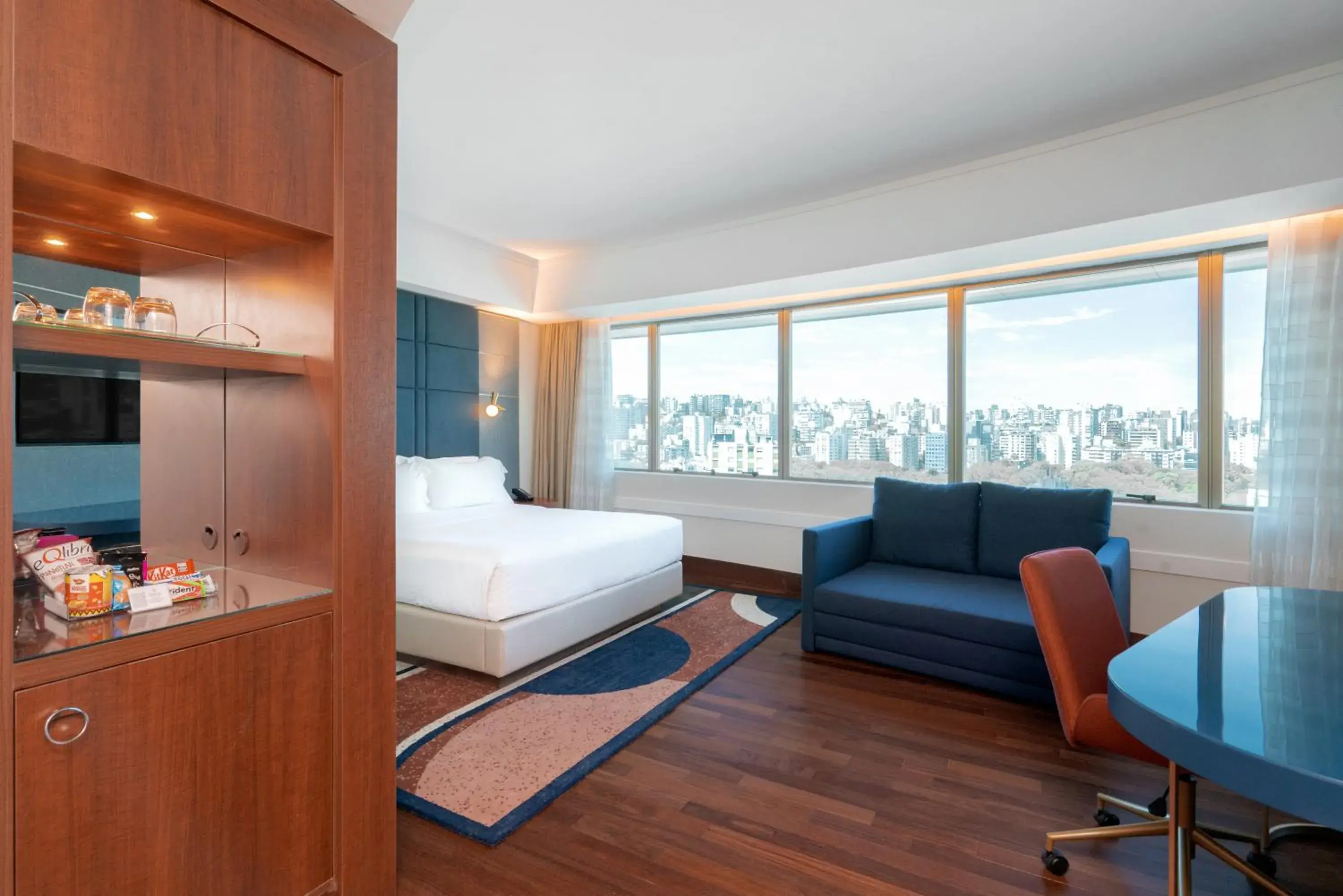 Bedroom in Hilton Porto Alegre, Brazil Bedroom in Hilton Porto Alegre, Brazil