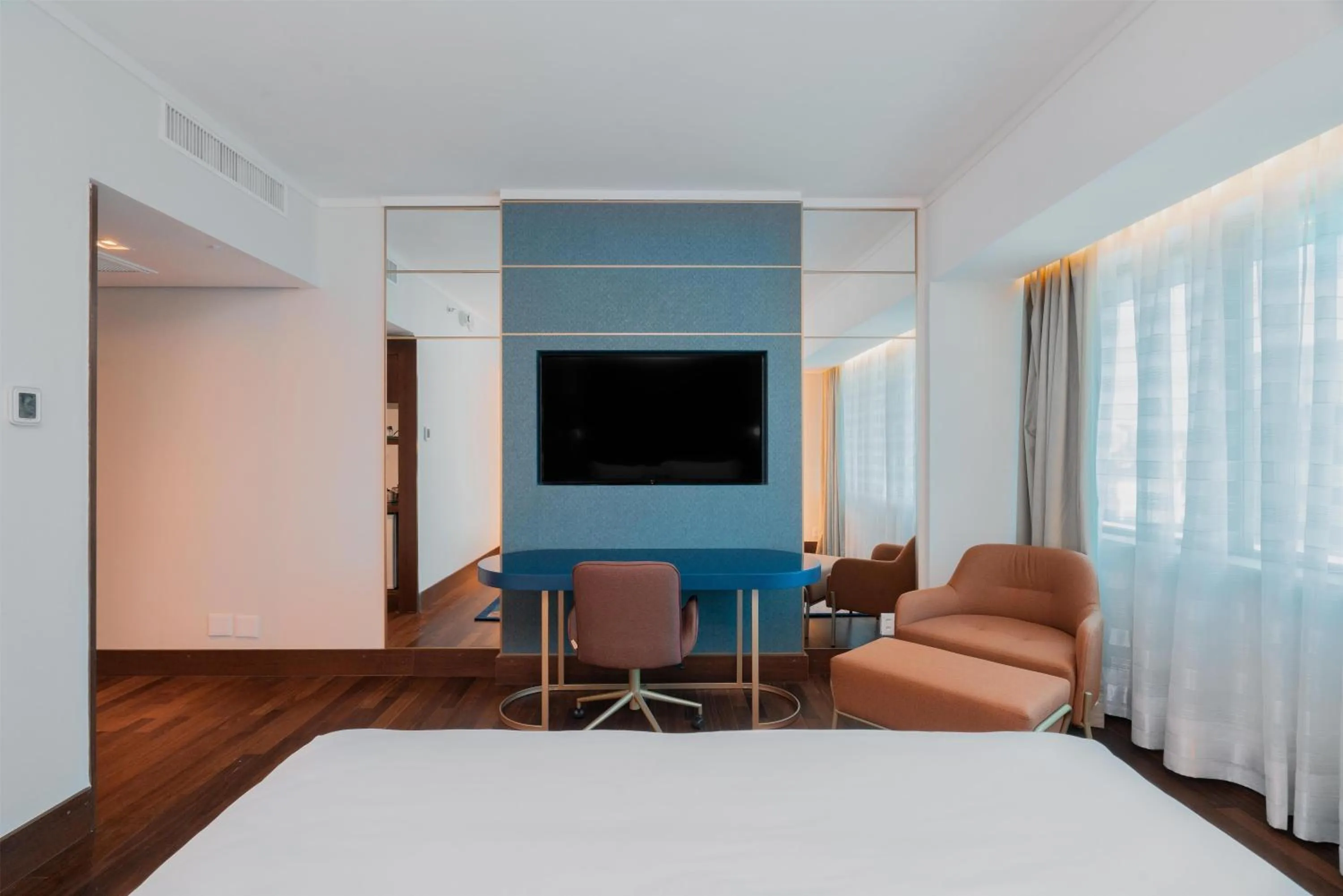 Bedroom, Bed in Hilton Porto Alegre, Brazil