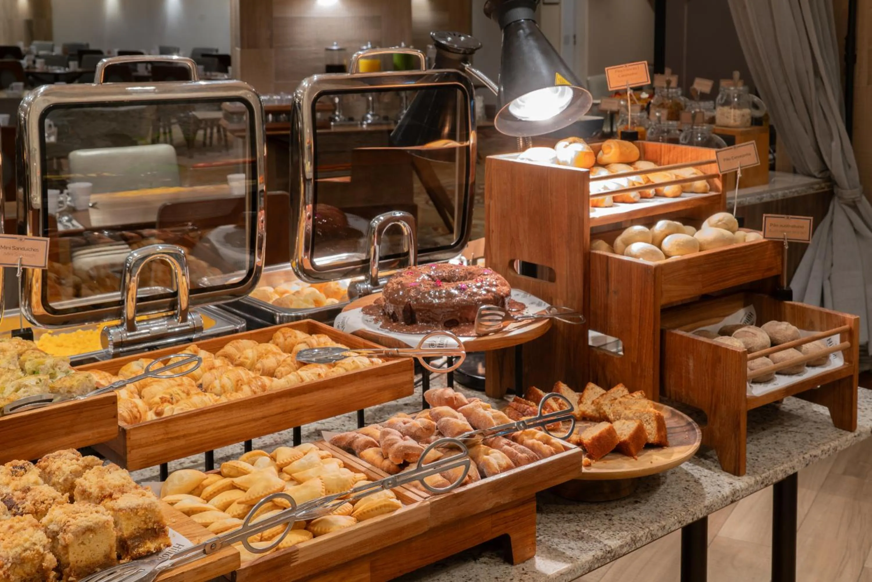 Breakfast in Hilton Porto Alegre, Brazil