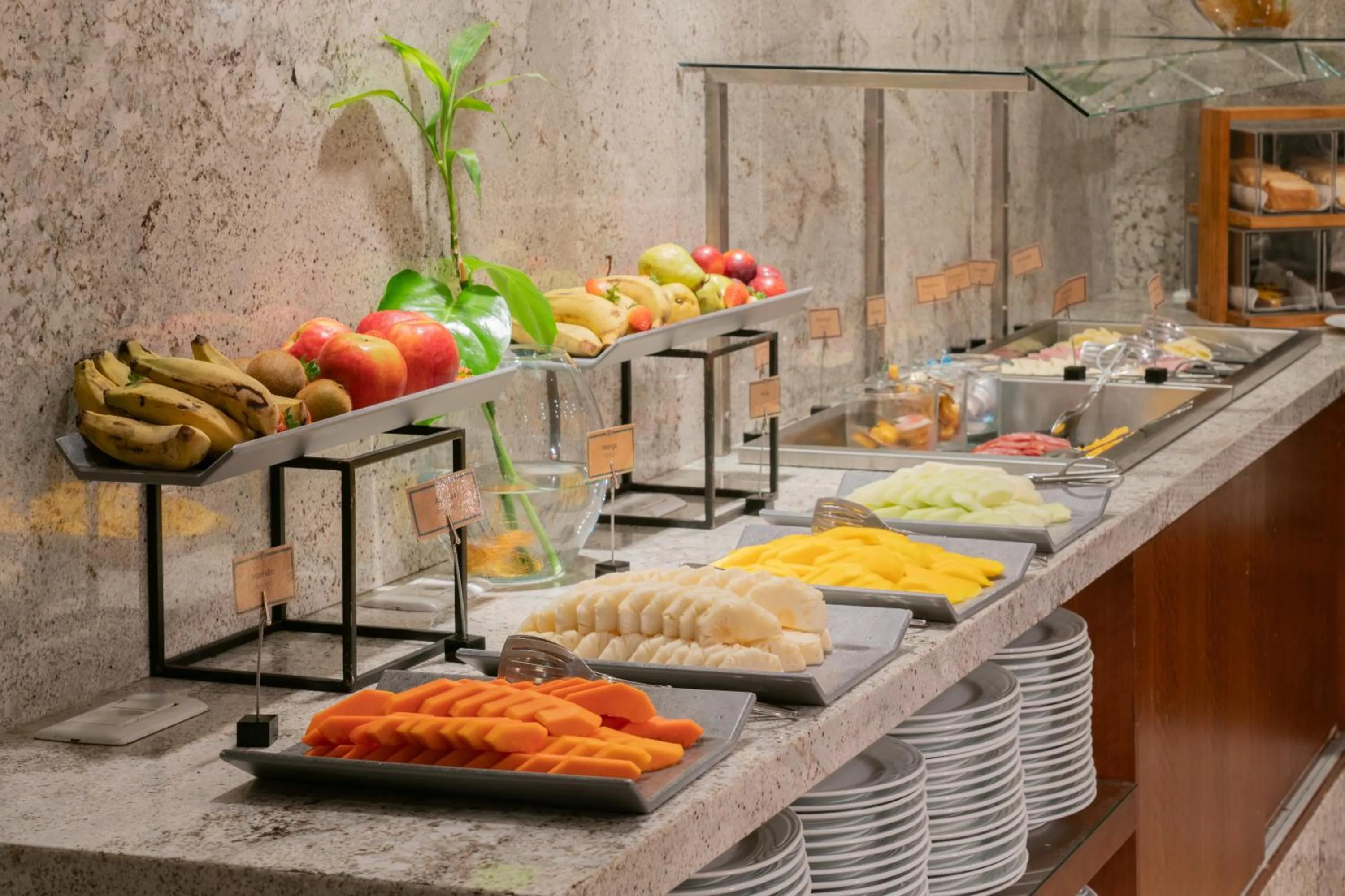 Food and drinks in Hilton Porto Alegre, Brazil