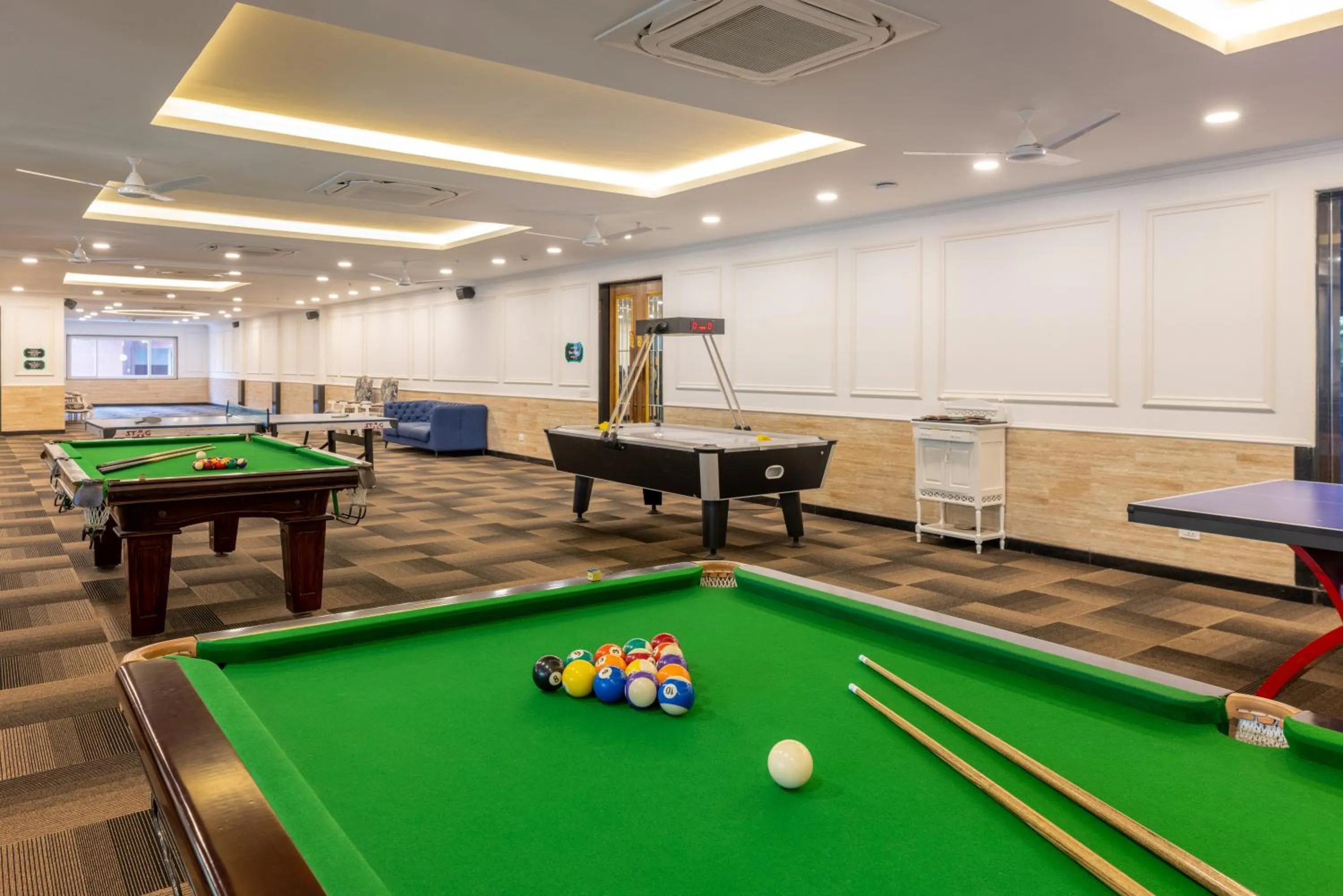 Game Room in Mayfair Palm Beach Resort