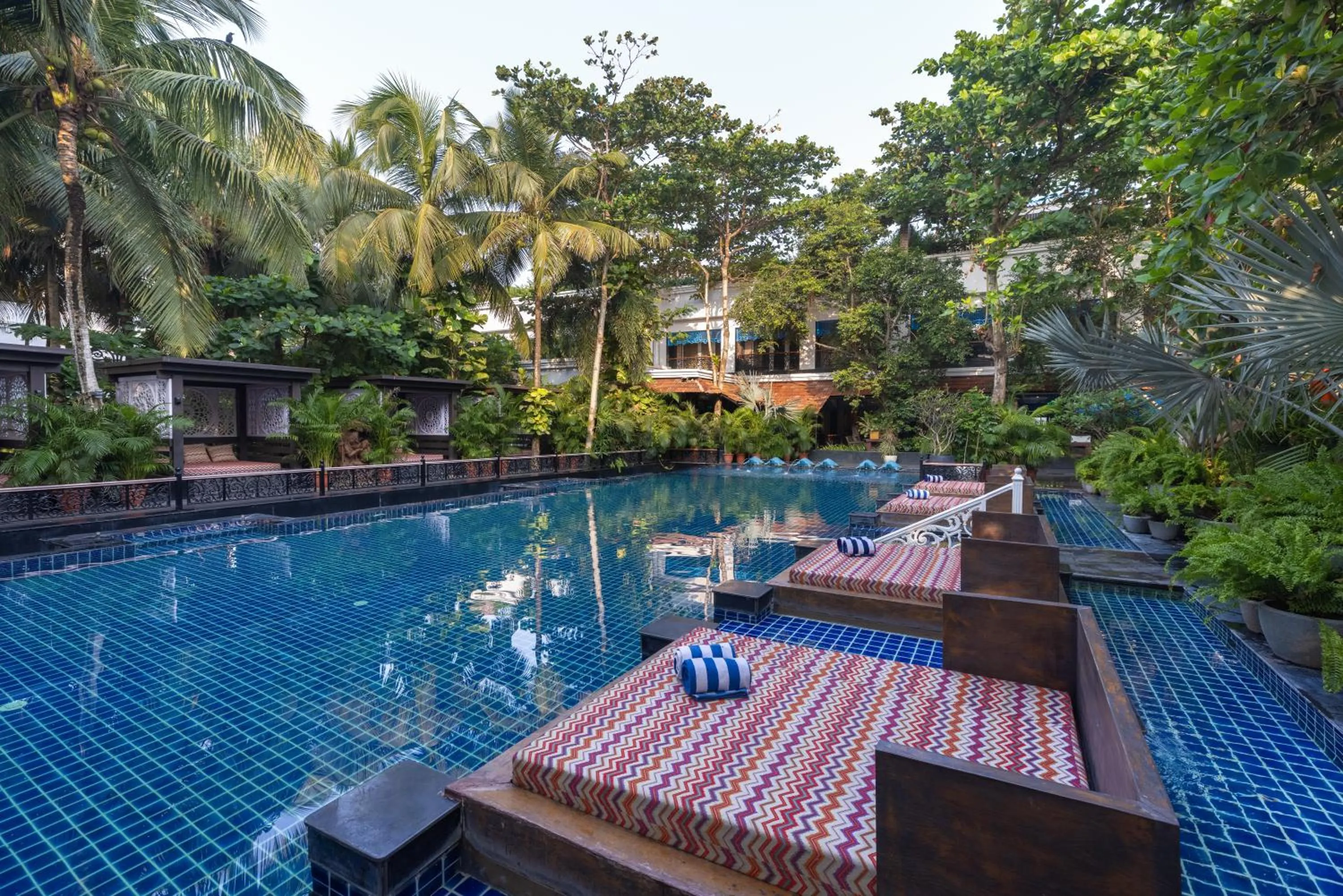 Pool view in Mayfair Palm Beach Resort